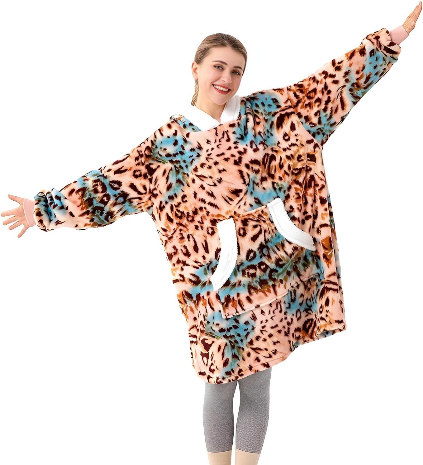 Diyarts Kapuzenpullover (Flanell Hoodie, Übergröße Pullover) günstig online kaufen