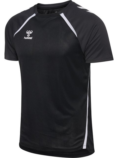 hummel Kurzarmshirt hmlLEAD 2.0 JERSEY S/S BLACK/ASPHALT günstig online kaufen