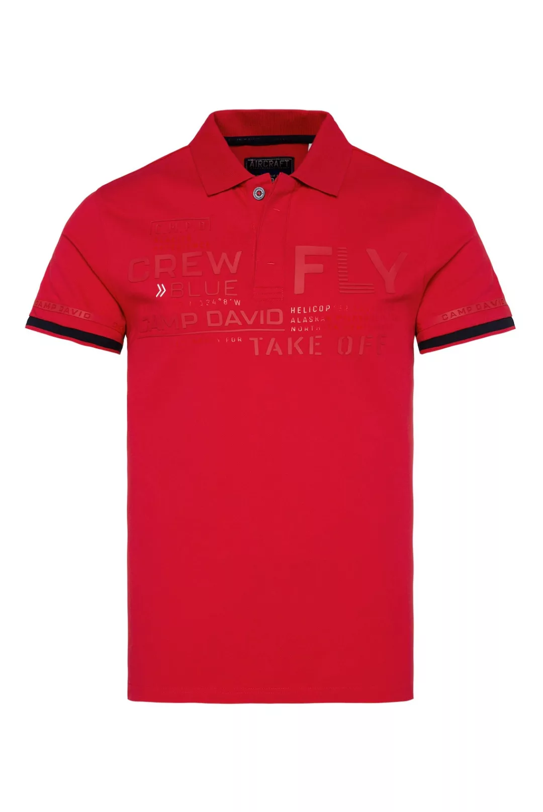 CAMP DAVID Poloshirt, mit Baumwolle günstig online kaufen