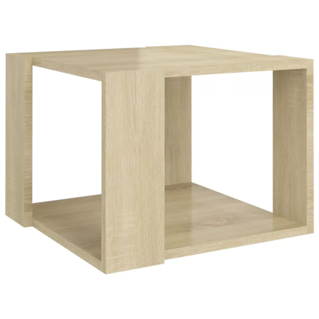 Couchtisch Sonoma-eiche 40x40x30 Cm Spanplatte günstig online kaufen