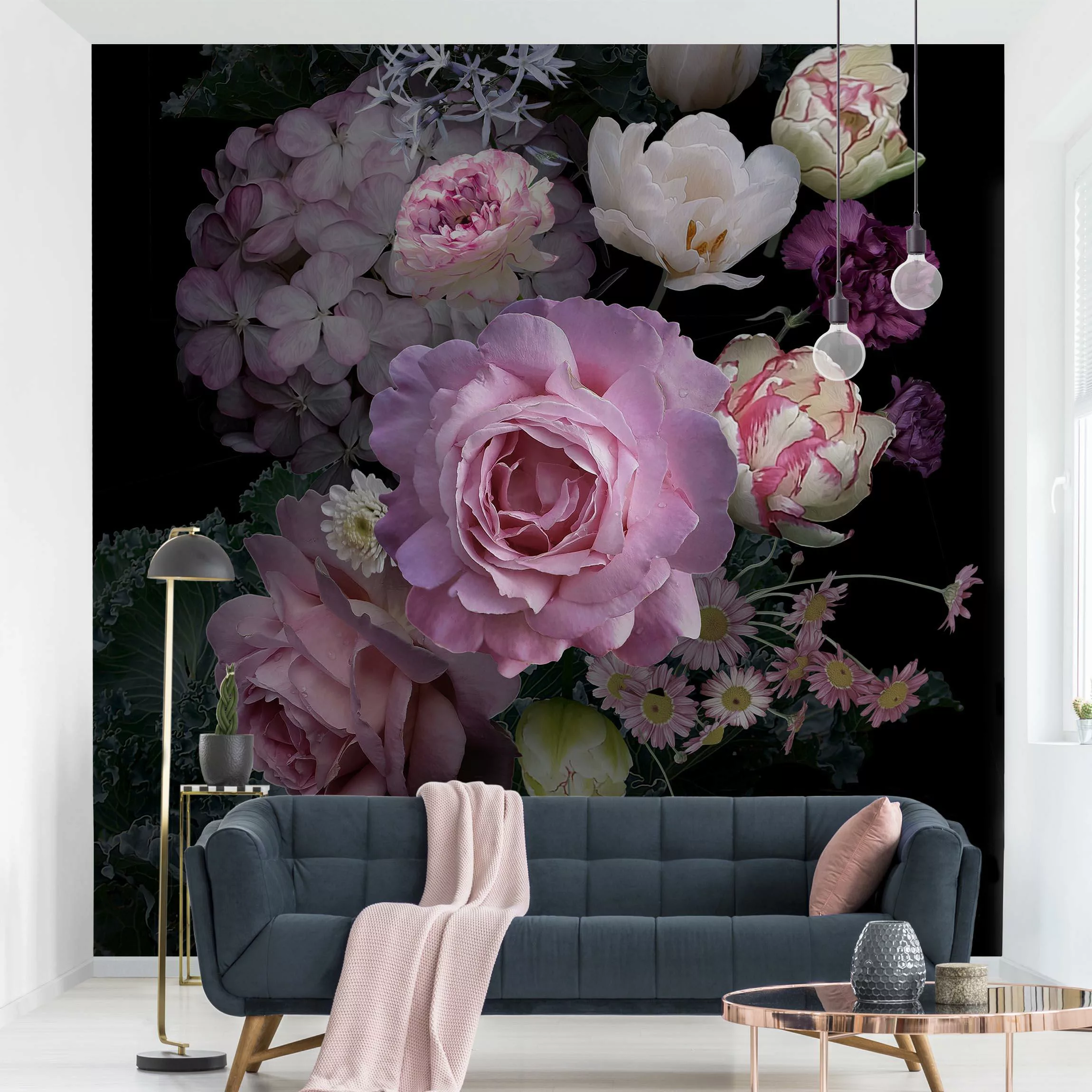 Fototapete Rosentraum Bouquet günstig online kaufen