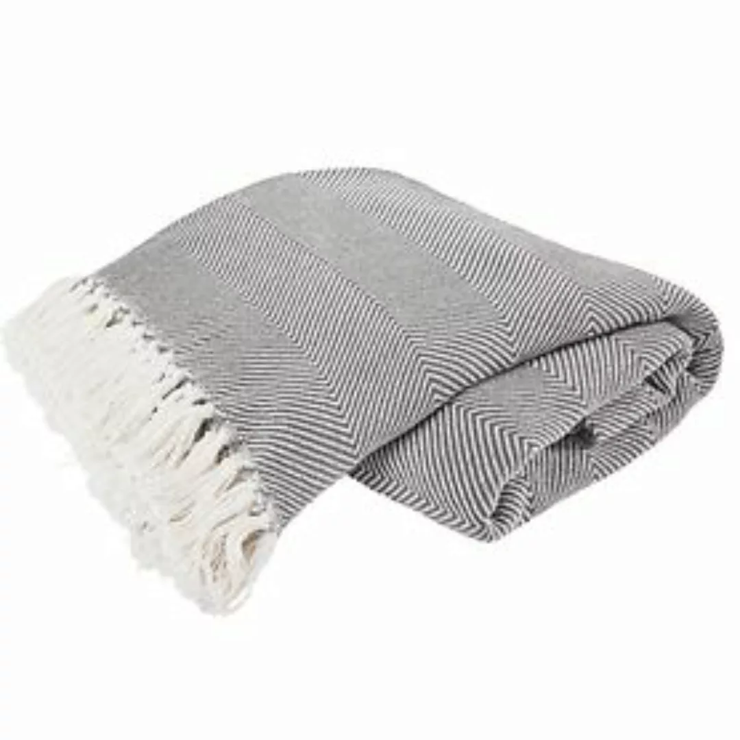 Tagesdecke mit Fransen ¦ beige ¦ 100% Baumwolle ¦ Maße (cm): B: 140 H: 1 De günstig online kaufen