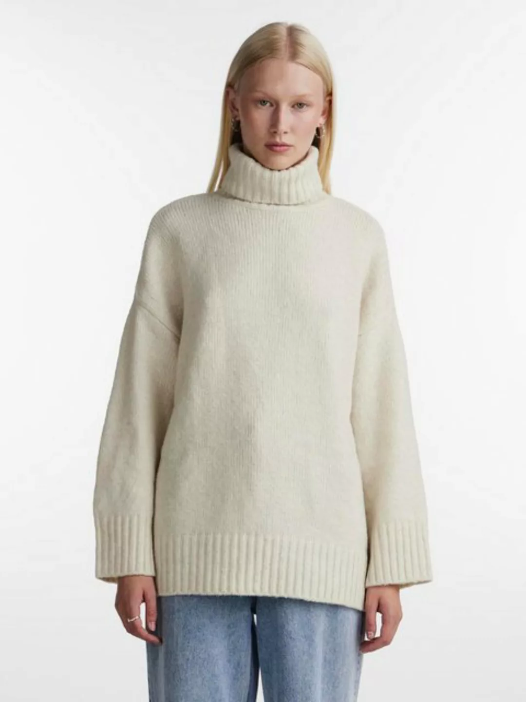 pieces Rollkragenpullover PCNANCY LS LOOSE ROLL NECK KNIT NOOS BC günstig online kaufen