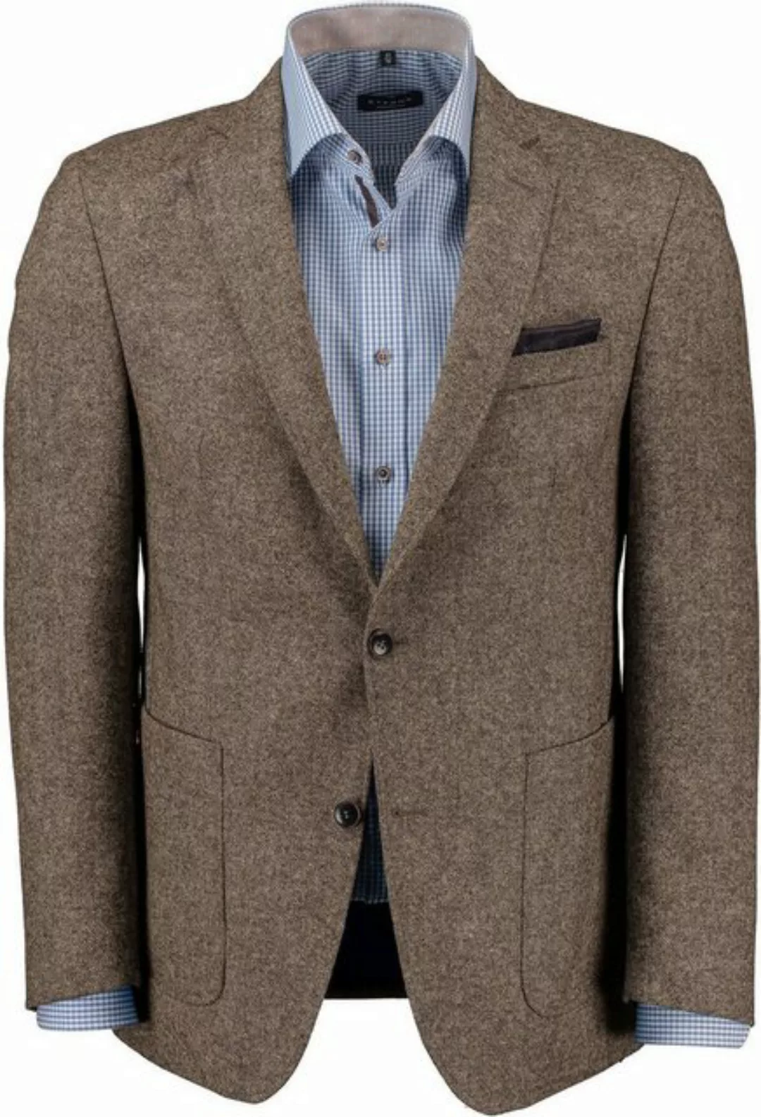 Carl Gross Sakko CARL GROSS Shetland Tweed-Sakko braun günstig online kaufen