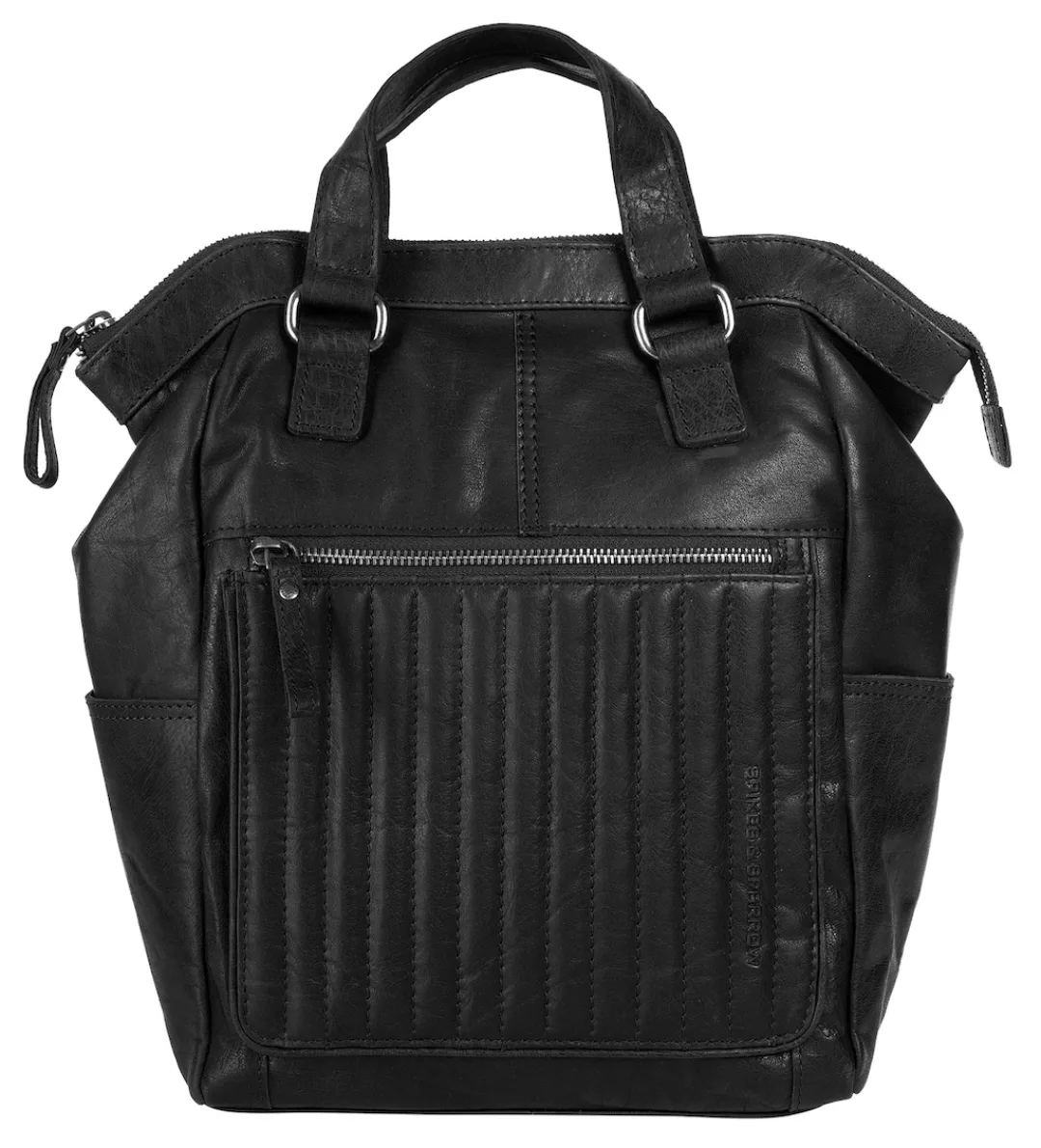 Spikes & Sparrow Cityrucksack, echt Leder günstig online kaufen