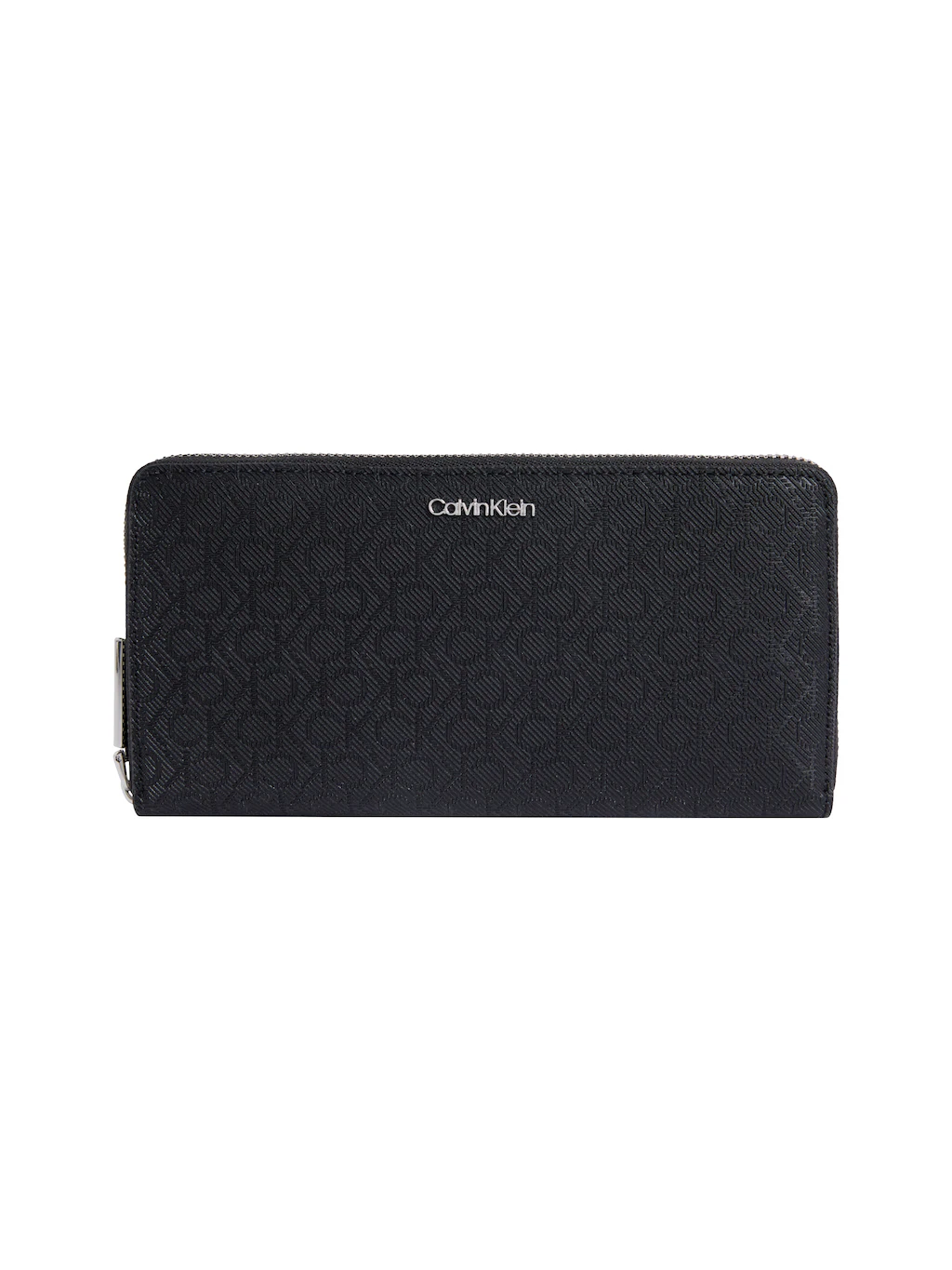 Calvin Klein Geldbörse "Ruched LONG L-ZIP", Damen Geldbeutel, Portemonnaie günstig online kaufen