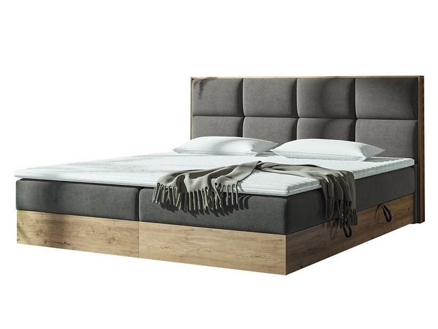 MIRJAN24 Boxspringbett Euphoria (Matratze und Topper), Polsterbett mit zwei günstig online kaufen