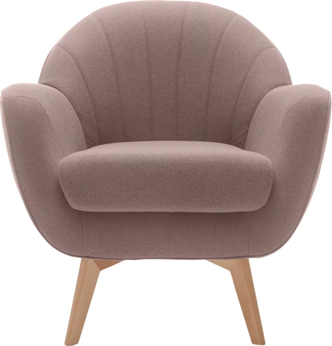 TRENDMANUFAKTUR Sessel "Fuelta, Loungesessel", mit auffälligem Nahtbild und günstig online kaufen