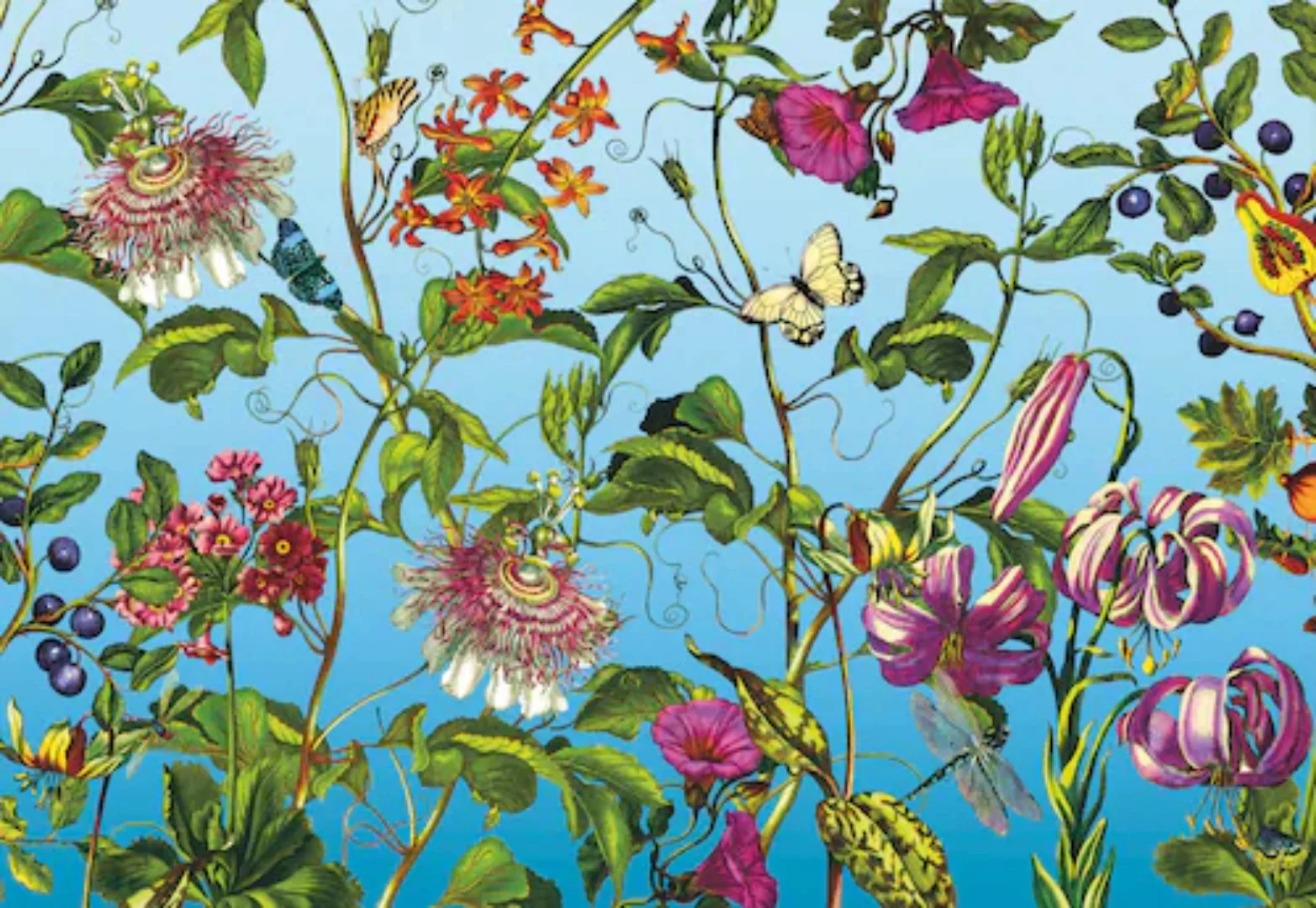 KOMAR Vlies Fototapete - Jardin - Größe 368 x 248 cm mehrfarbig günstig online kaufen