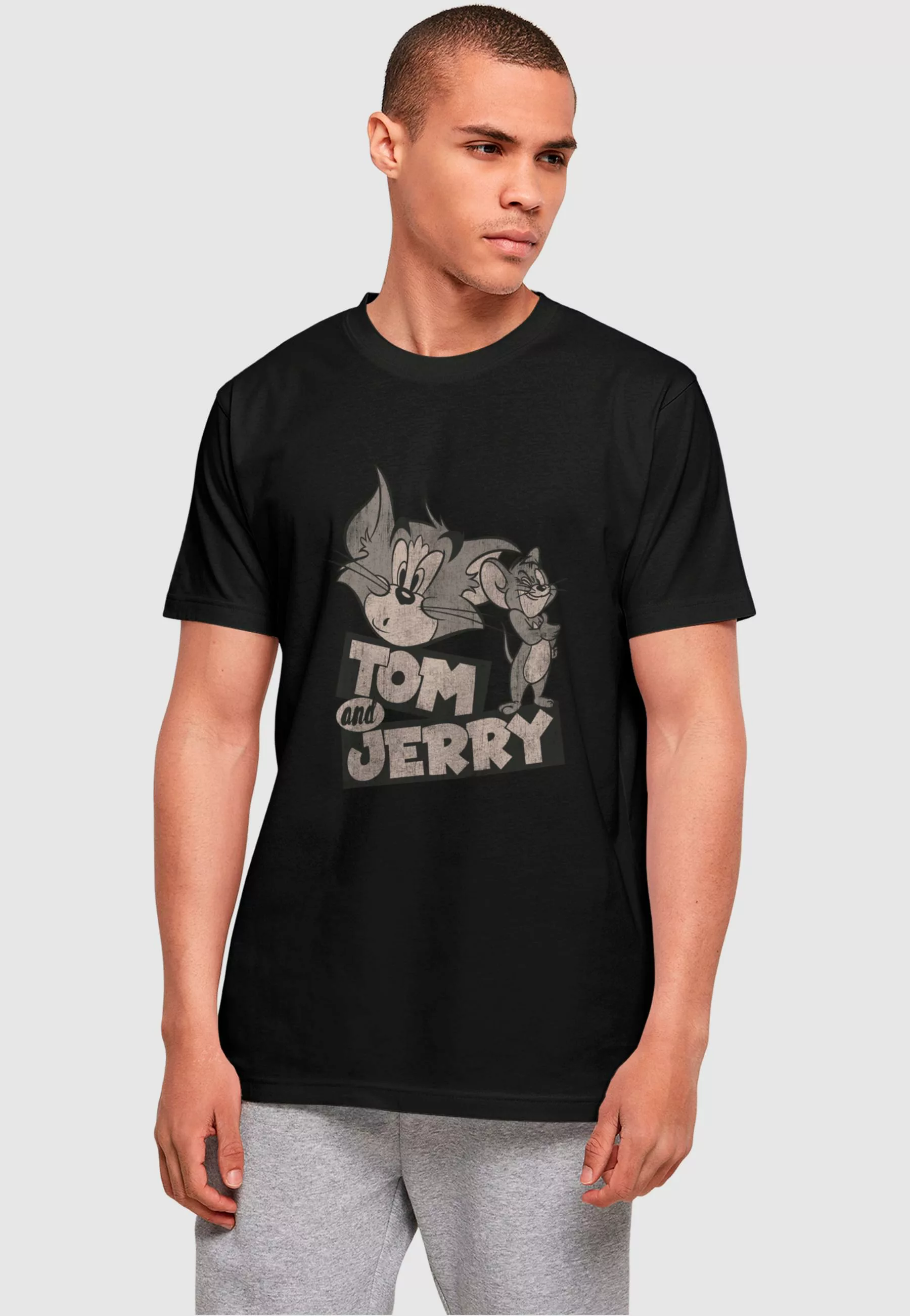 ABSOLUTE CULT T-Shirt "ABSOLUTE CULT Herren Tom and Jerry - Cartoon T-Shirt günstig online kaufen