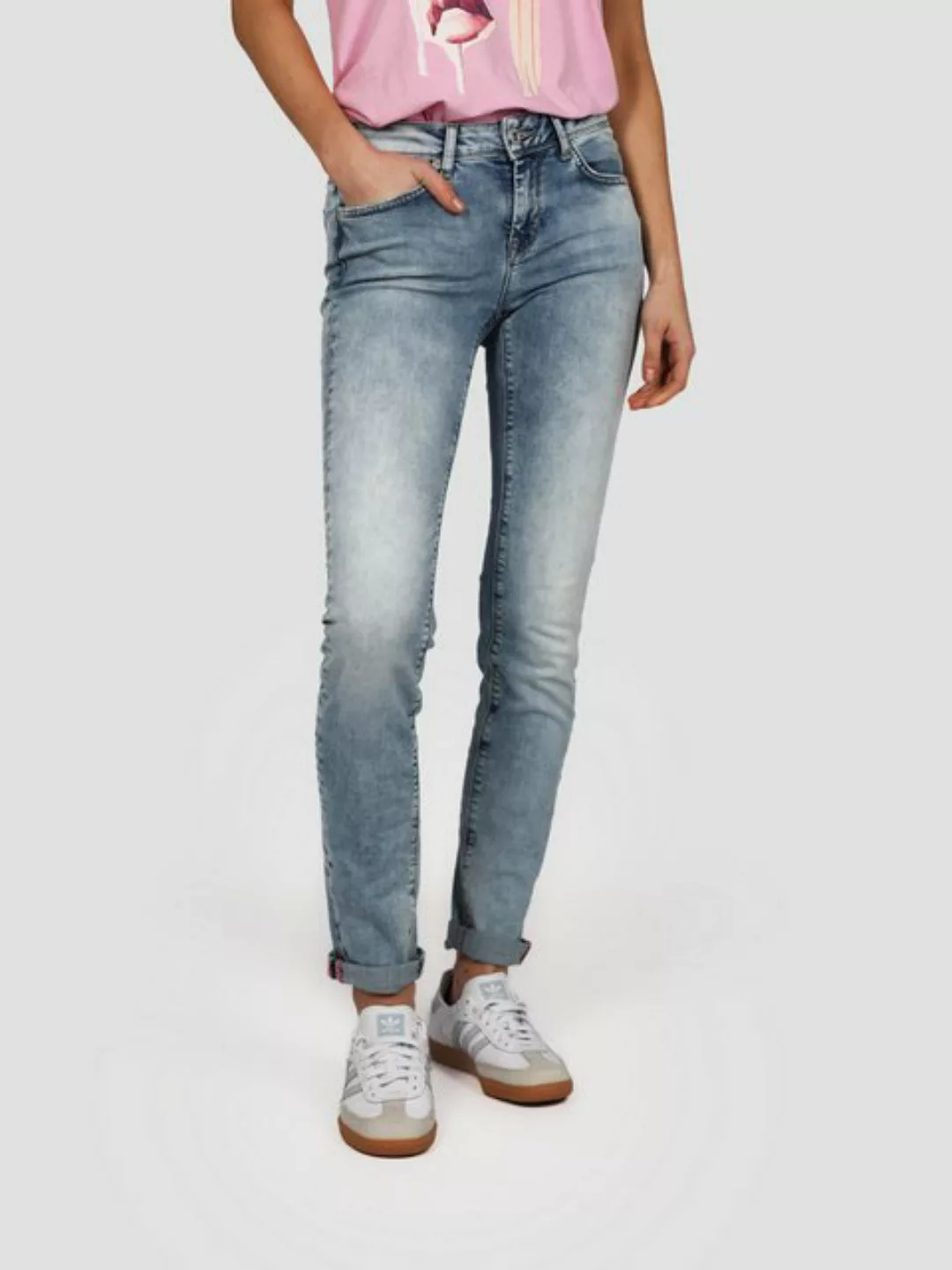 Miracle of Denim 5-Pocket-Jeans Monika Slim Fit (1-tlg) günstig online kaufen