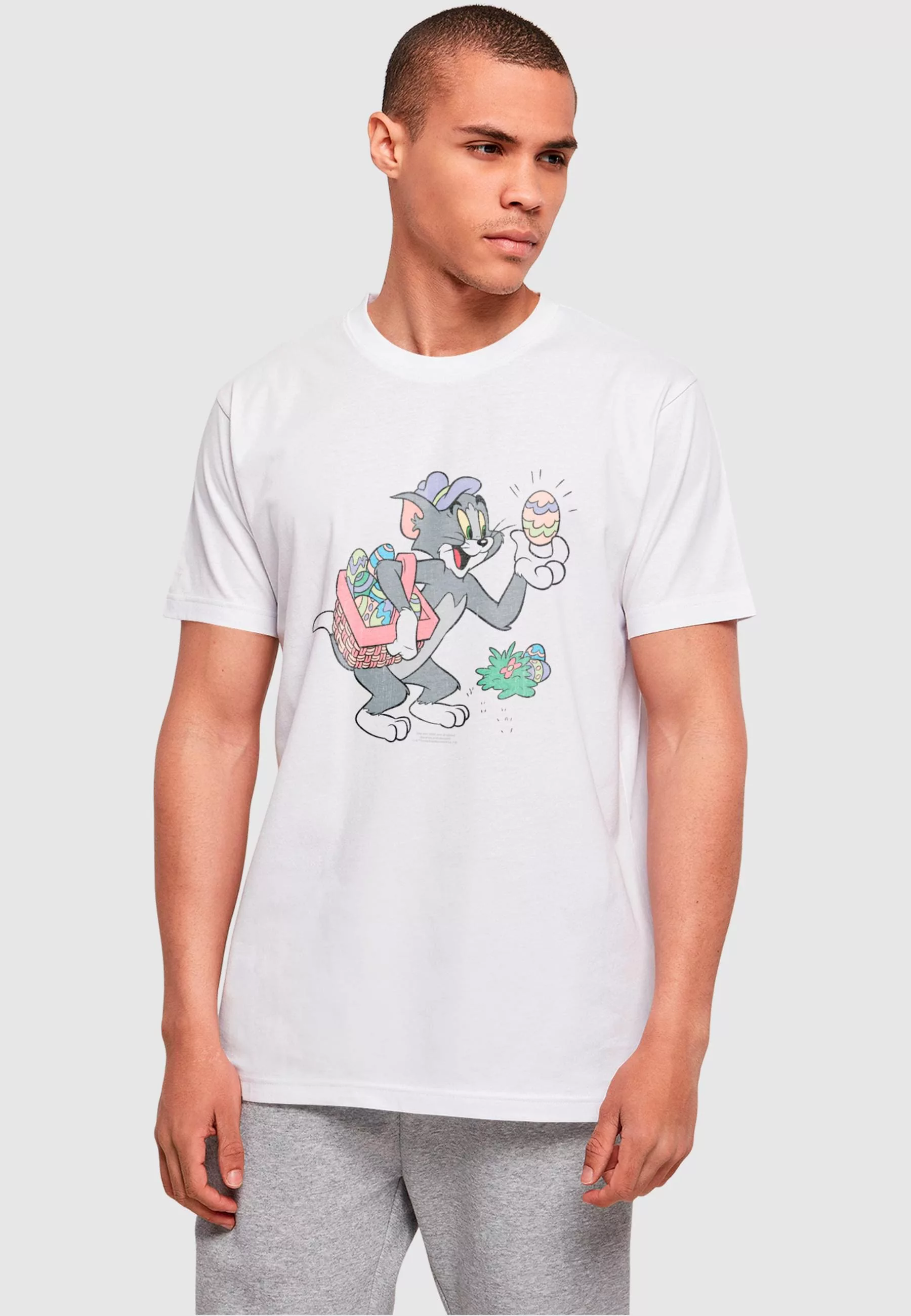 ABSOLUTE CULT T-Shirt "ABSOLUTE CULT Herren Tom and Jerry - Tom Egg Hunt T- günstig online kaufen