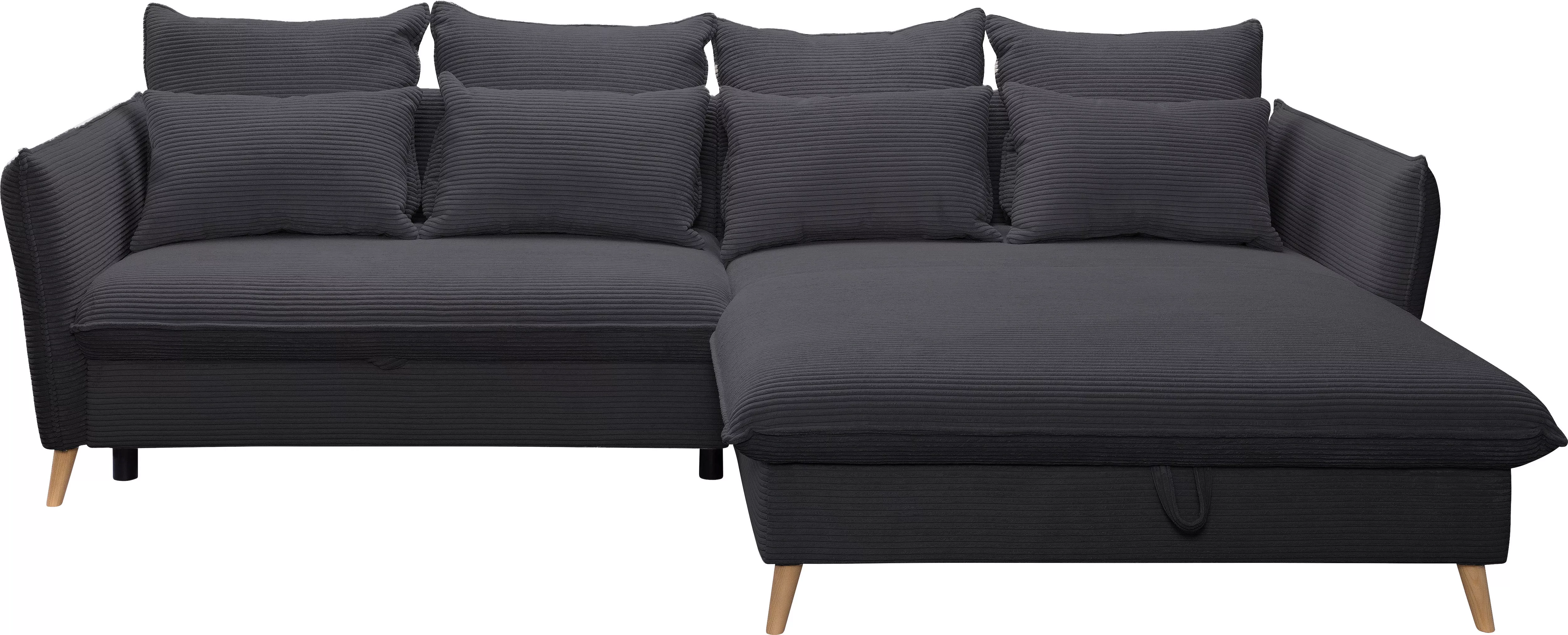 exxpo - sofa fashion Ecksofa WALPY, elegant und modern, hoher Sitzkomfort, günstig online kaufen