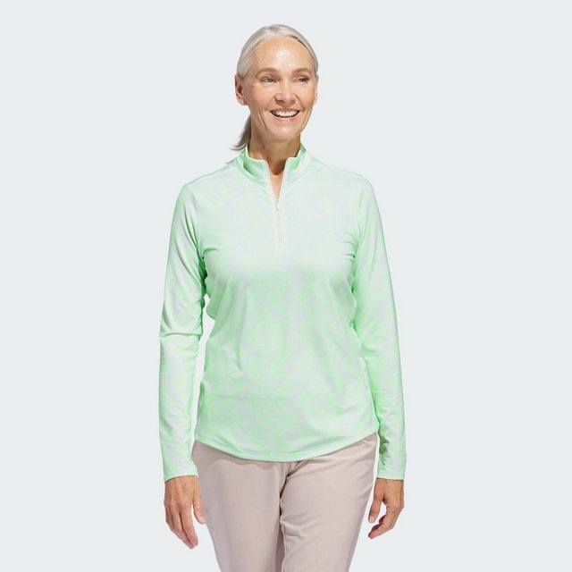 adidas Performance Poloshirt WOMEN'S ULTIMATE365 PRINTED QUARTER-ZIP MOCK günstig online kaufen