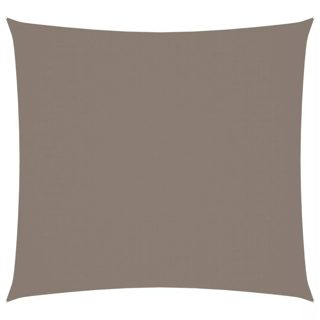 Sonnensegel Oxford Gewebe Quadratisch 3,6x3,6 M Taupe günstig online kaufen