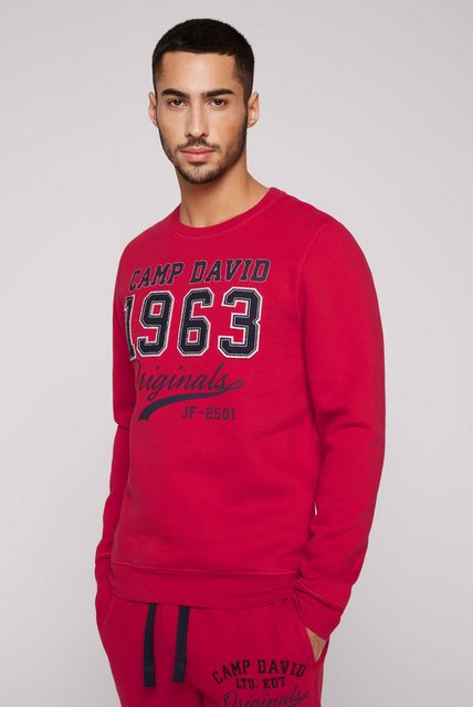 CAMP DAVID Sweater, mit weicher Innenseite günstig online kaufen