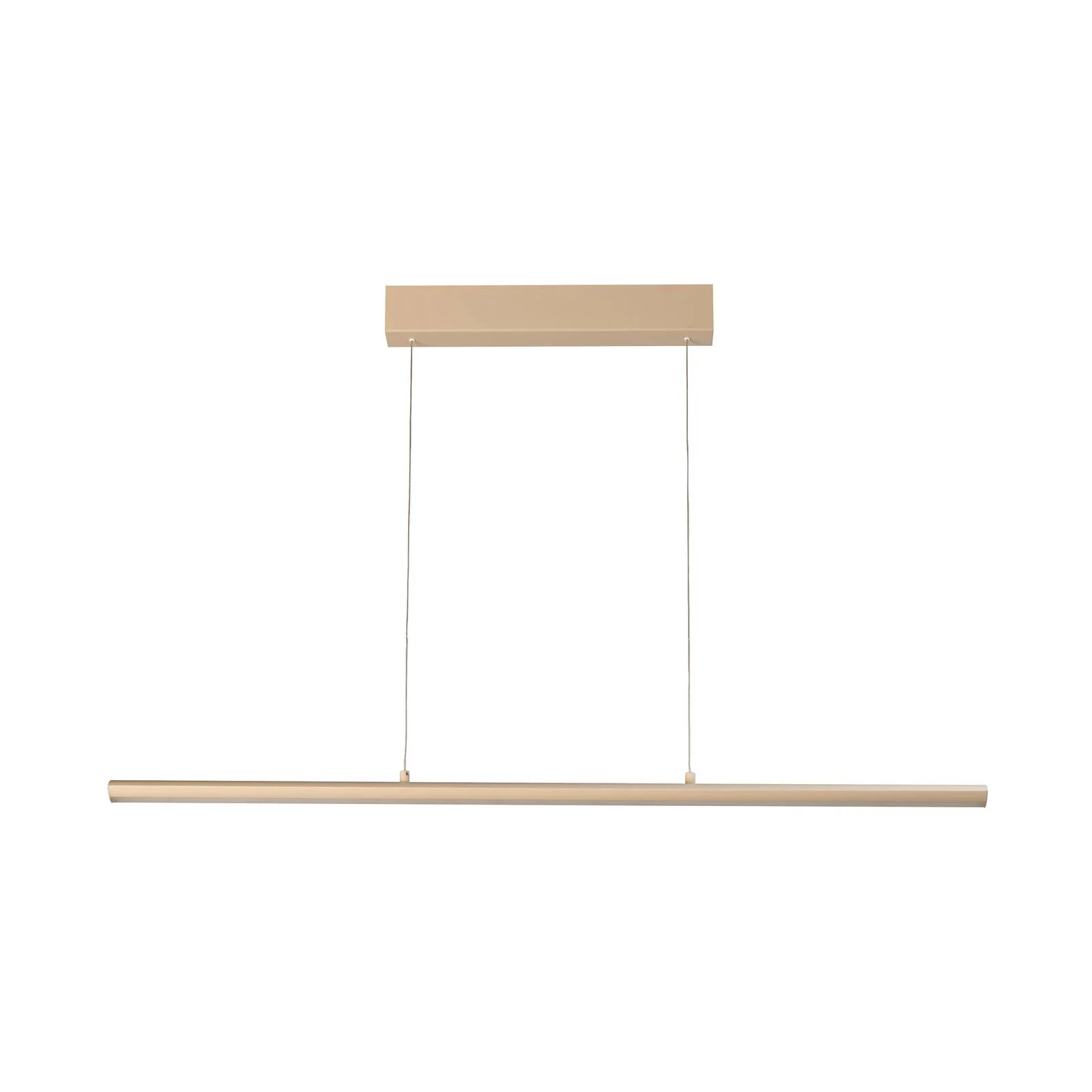 LED-Hängelampe Borena, sandfarben, Länge 113 cm, Metall günstig online kaufen