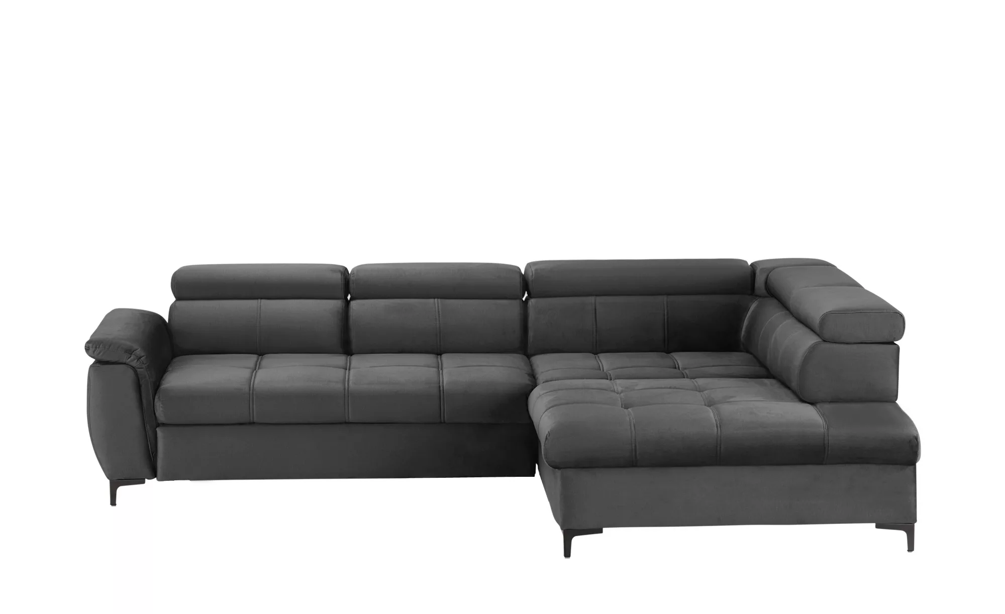 switch Ecksofa  Denvo - schwarz - 292 cm - 77 cm - 220 cm - Polstermöbel > günstig online kaufen