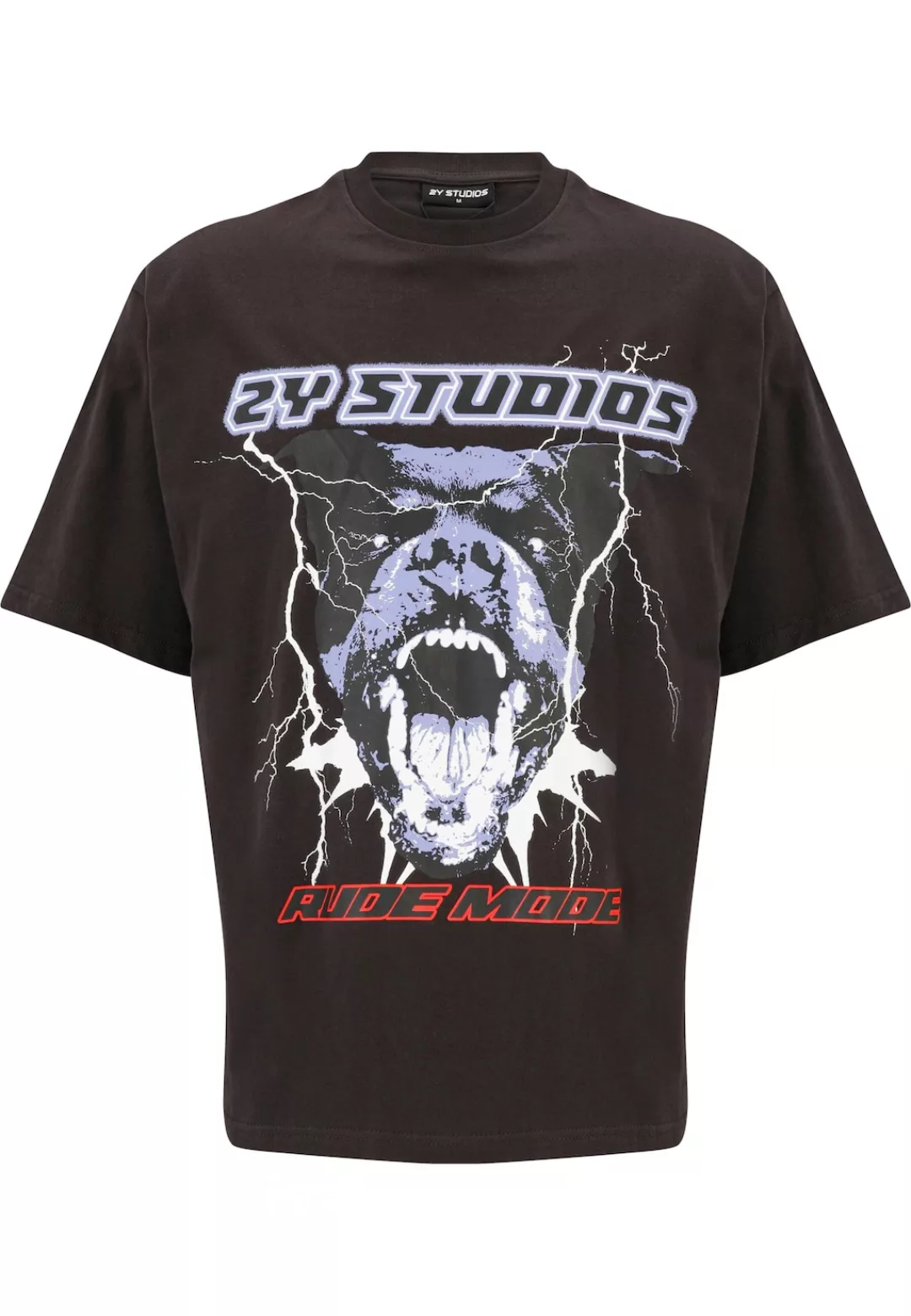 2Y Studios T-Shirt "2Y Studios Herren Rottweiler Oversize Tee", (1 tlg.) günstig online kaufen
