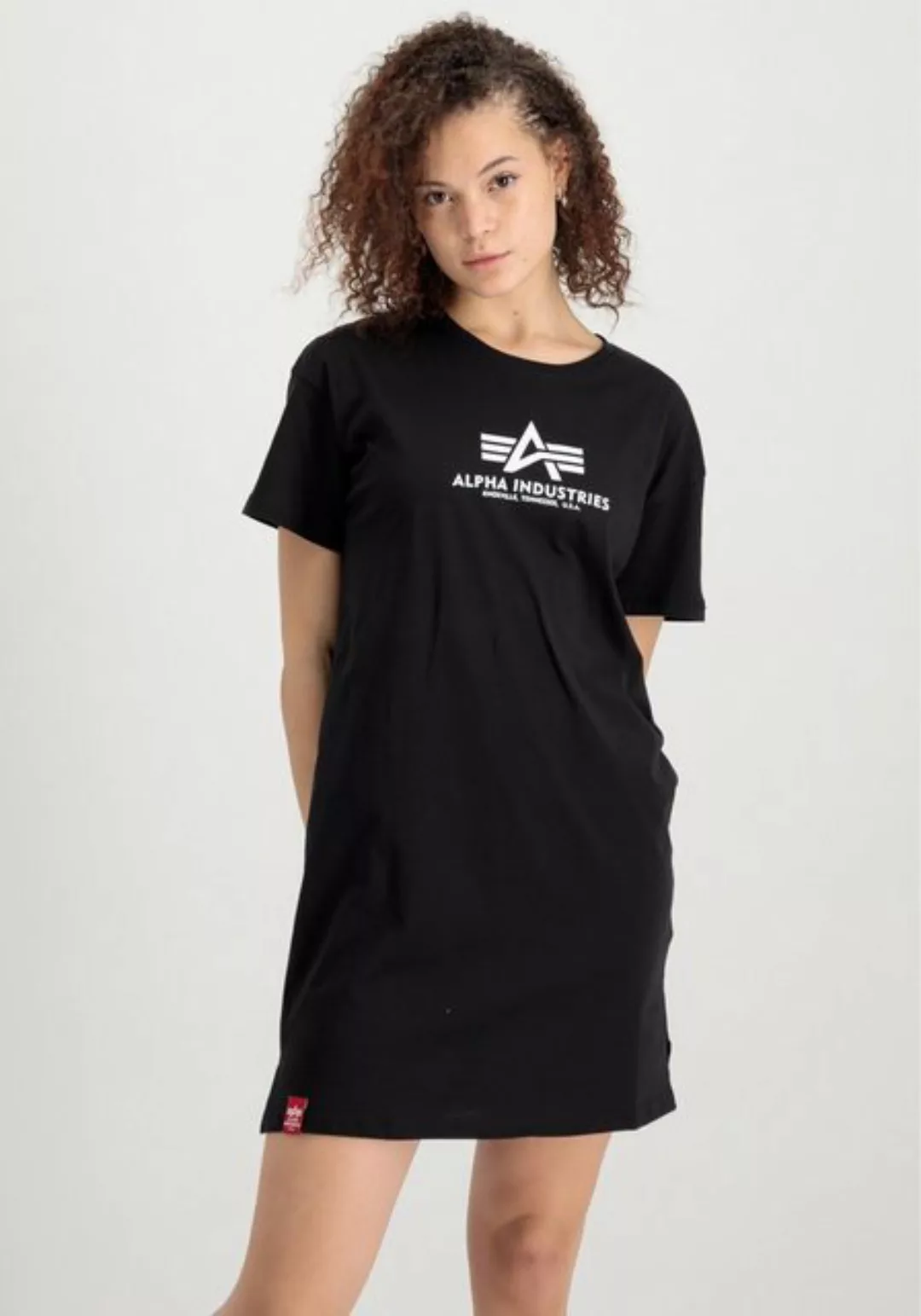Alpha Industries Shirtkleid ALPHA INDUSTRIES Women - T-Shirts Basic T Long günstig online kaufen