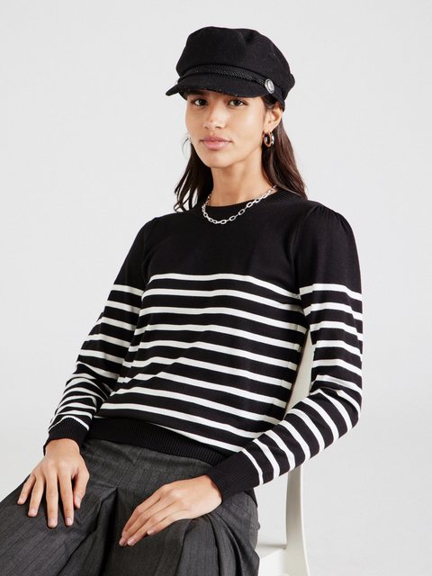 Saint Tropez Strickpullover MilaSZ R-neck Stripe günstig online kaufen