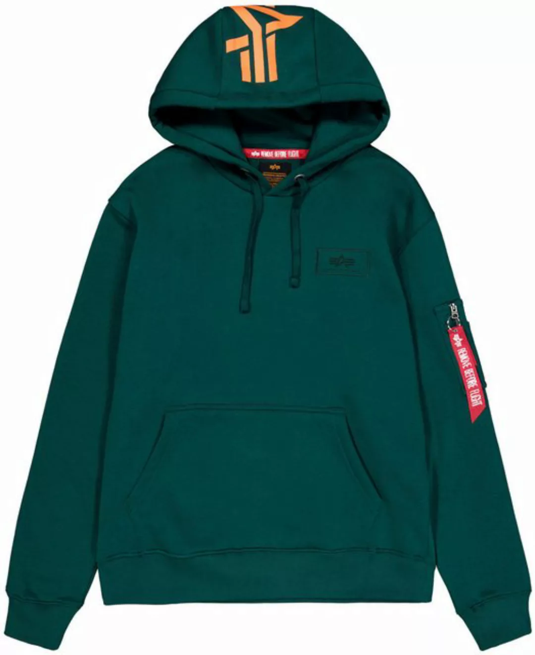 Alpha Industries Kapuzensweatshirt BACK PRINT HOODY günstig online kaufen