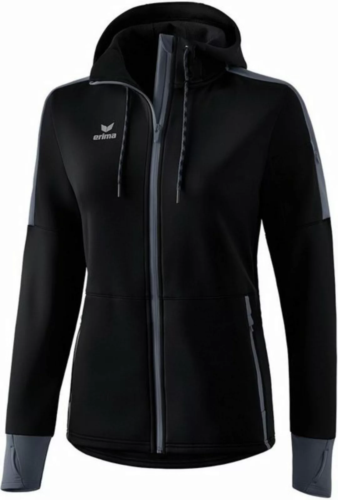 Erima Funktionsjacke Basic Softshell-Jacke Damen schwarz/grau günstig online kaufen