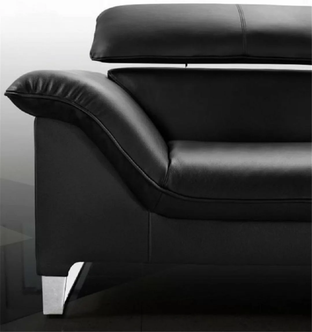 JVmoebel Sofa Ledersofa Sofa Couchen Sitzer Set Sofa Polster Couch 3tlg Ses günstig online kaufen