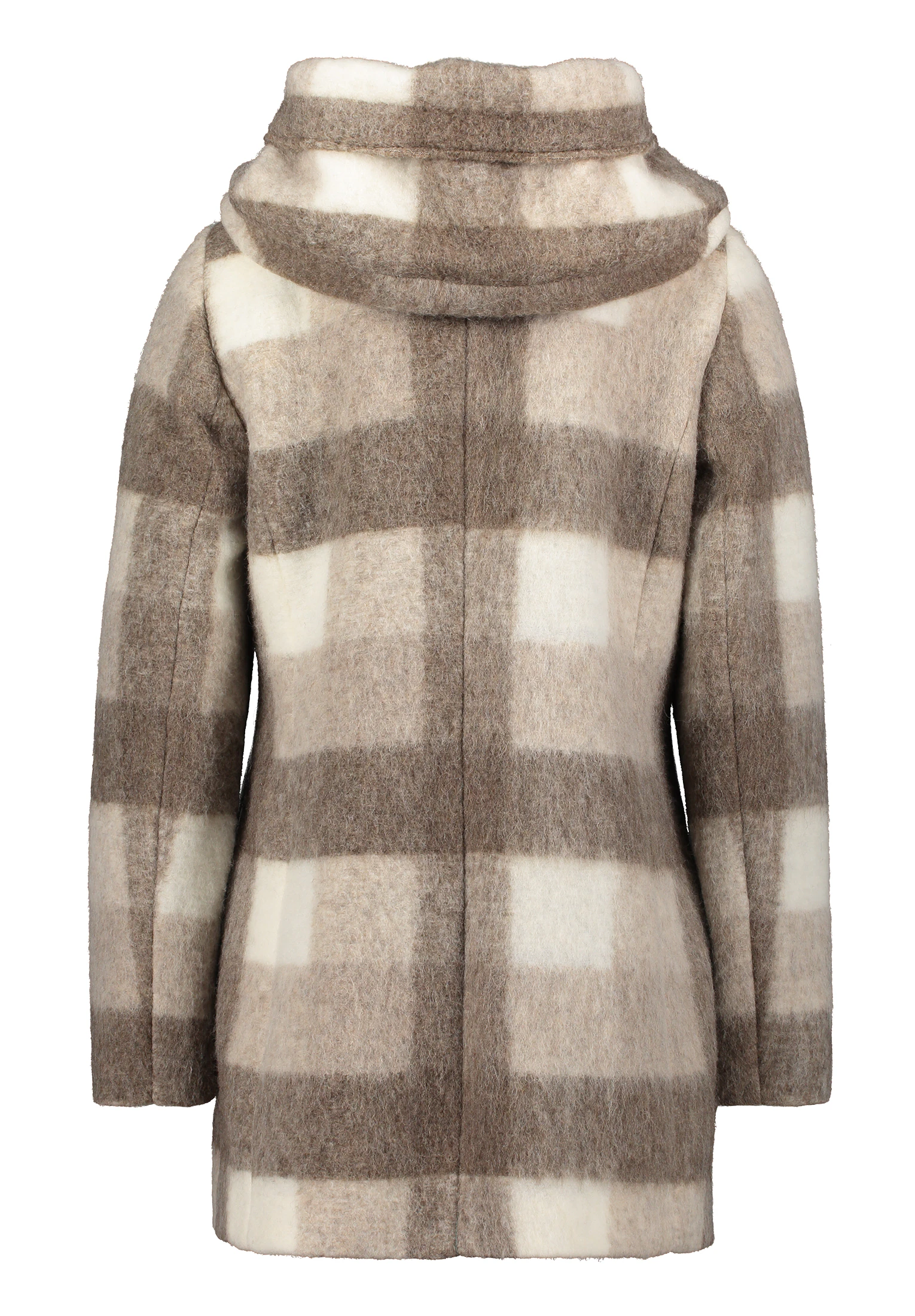 Amber & June Kurzjacke "Amber & June Damen Kurzmantel mit Kapuze", mit Kapu günstig online kaufen