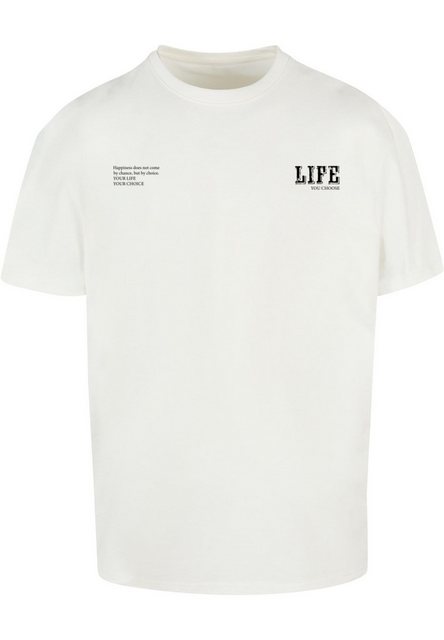 Merchcode T-Shirt Merchcode Herren Life Heavy Oversized Tee (1-tlg) günstig online kaufen