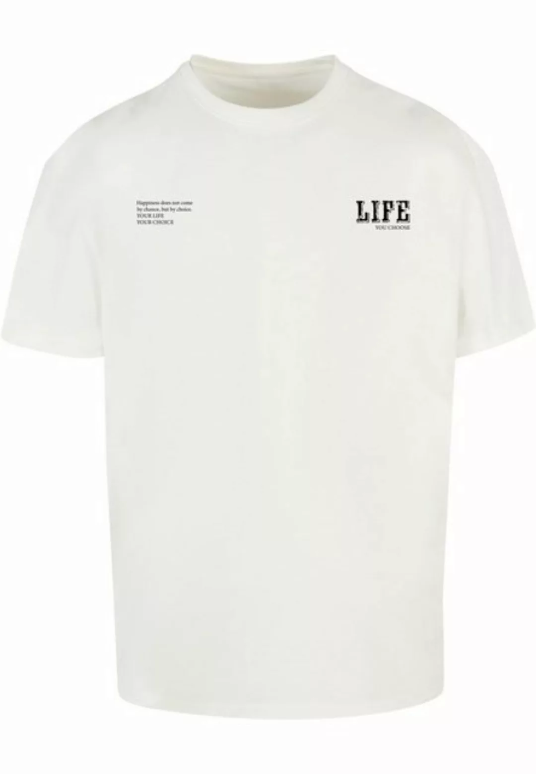 Merchcode T-Shirt Merchcode Herren Life Heavy Oversized Tee (1-tlg) günstig online kaufen