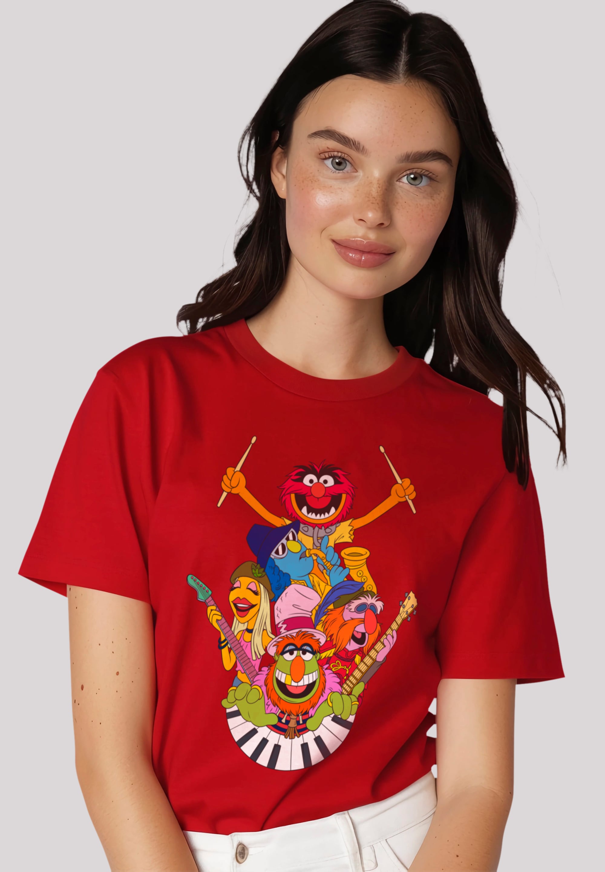 F4NT4STIC T-Shirt "Disney Muppets Dr. Teeth and The Electric Mayhem", Premi günstig online kaufen