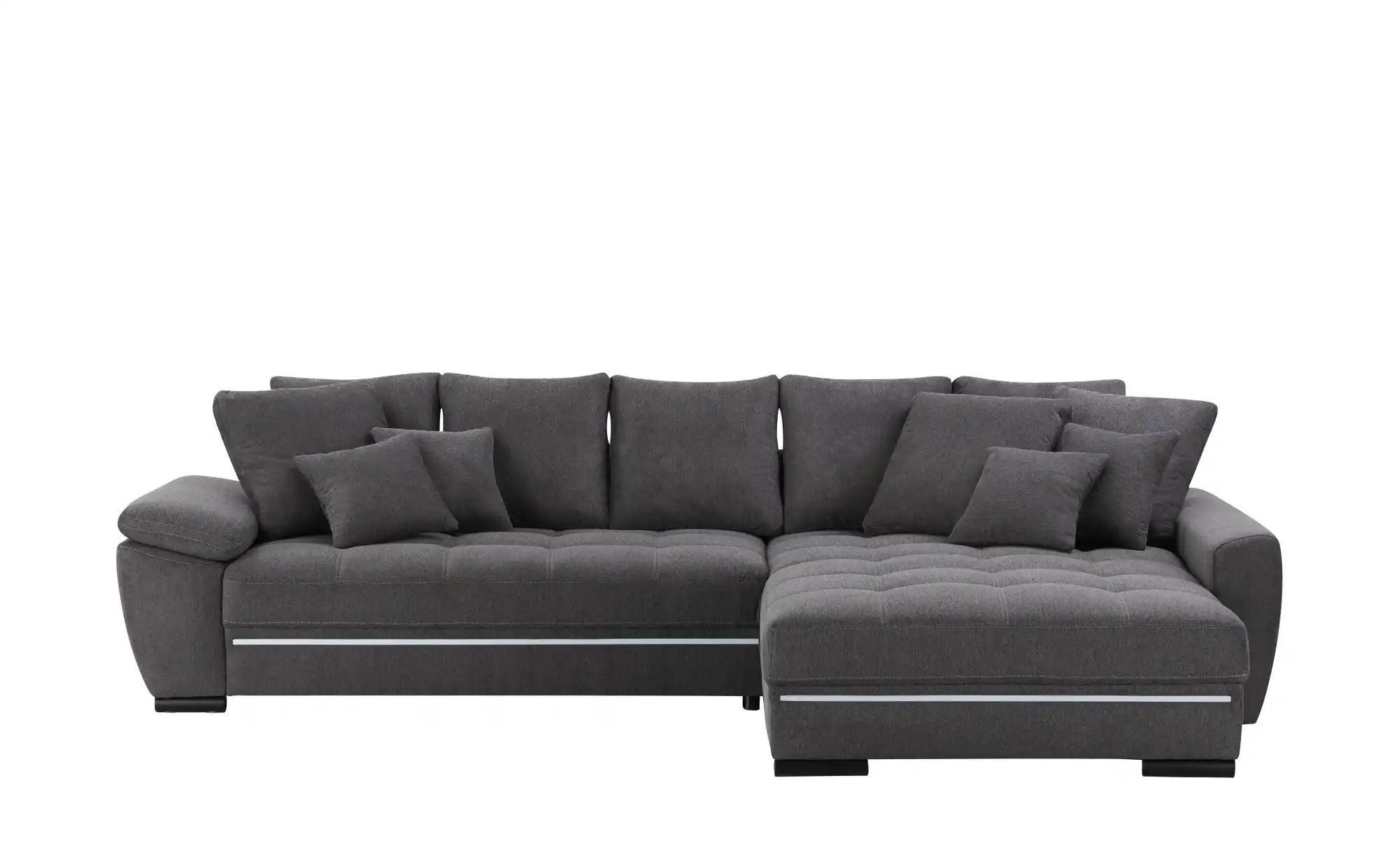 bobb Ecksofa  Fancy-LED ¦ grau ¦ Maße (cm): B: 323 H: 92 T: 222 Polstermöbe günstig online kaufen