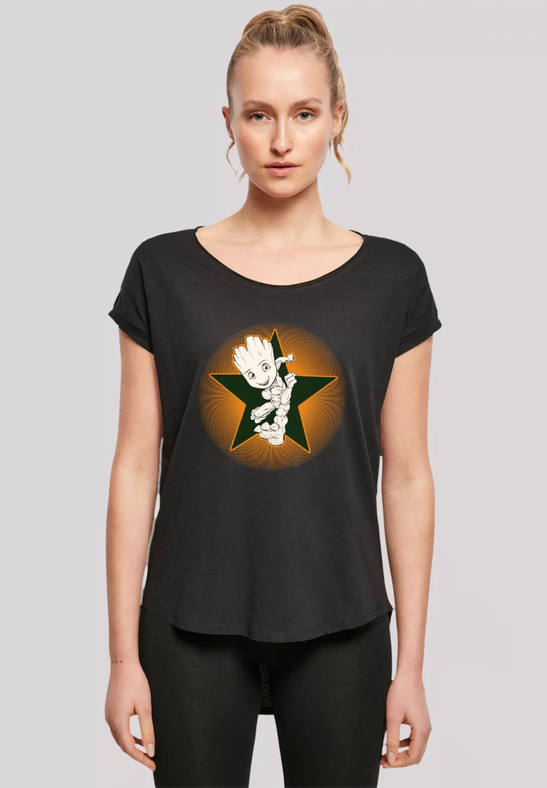 F4NT4STIC T-Shirt "Marvel Guardians Of The Galaxy Groot Star", Premium Qual günstig online kaufen