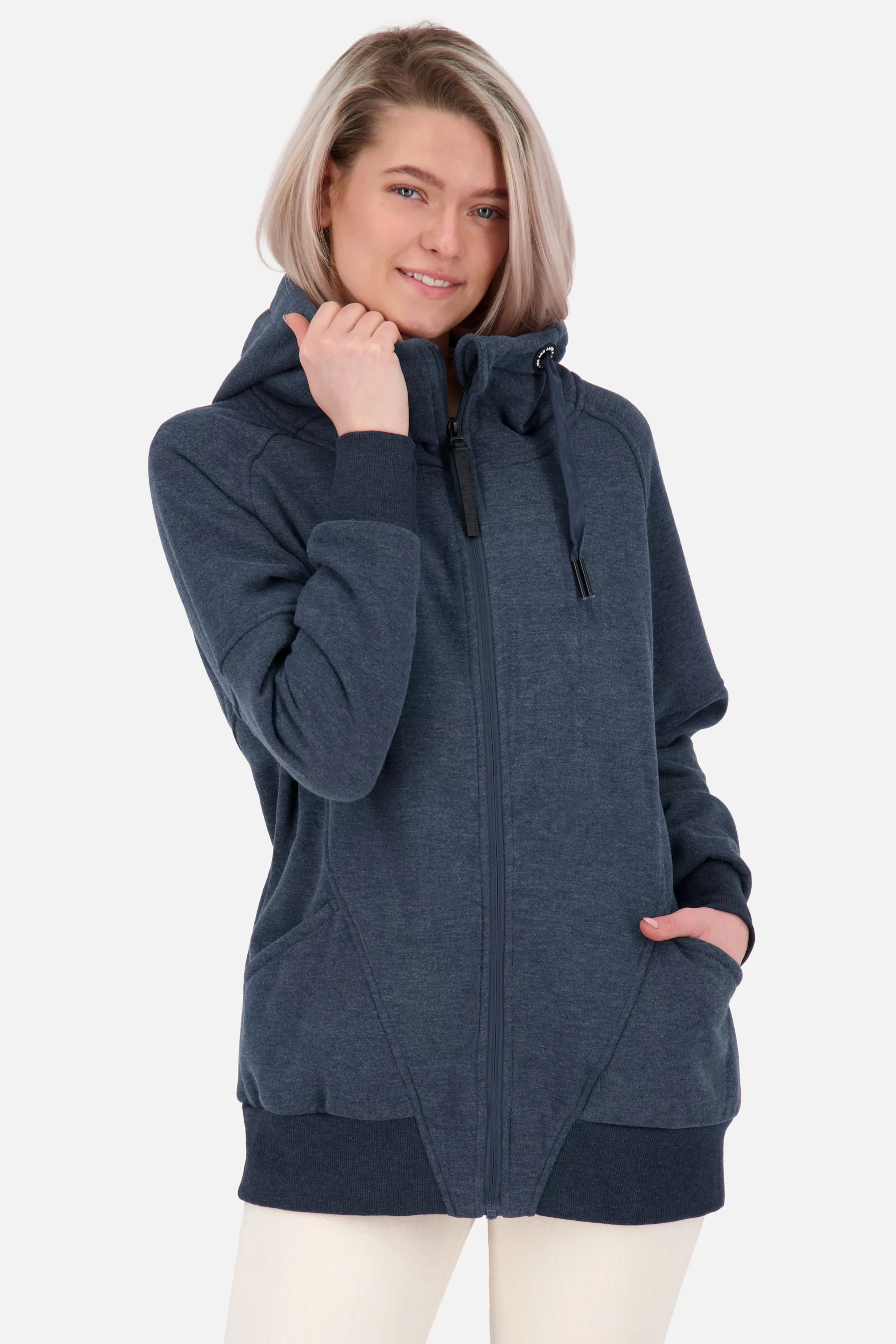 Alife & Kickin Kapuzensweatjacke "MariaAK A Hooded Sweatjacket Damen" günstig online kaufen