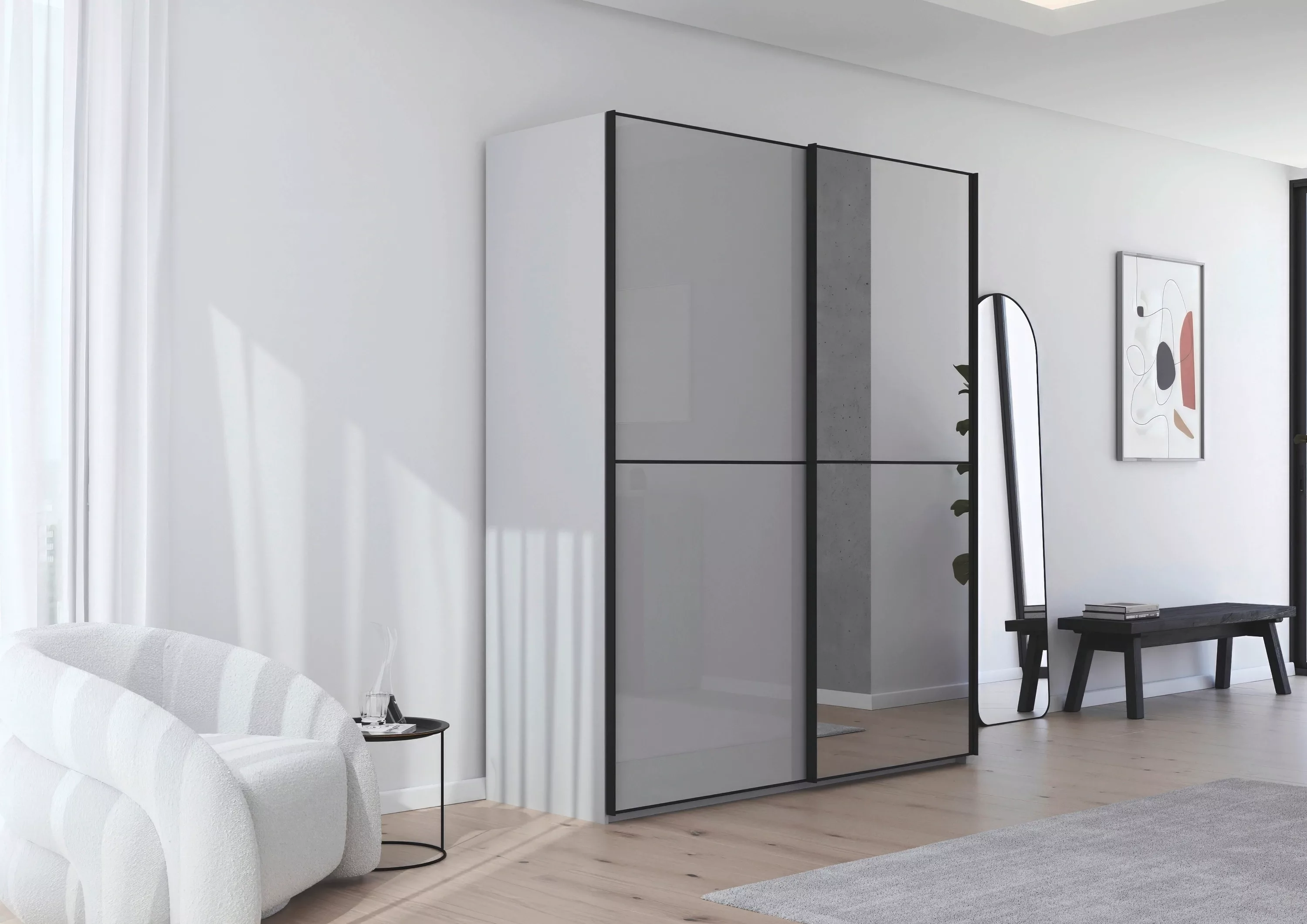 rauch Schwebetürenschrank "Kleiderschrank Schrank Garderobe Schlafzimmersch günstig online kaufen