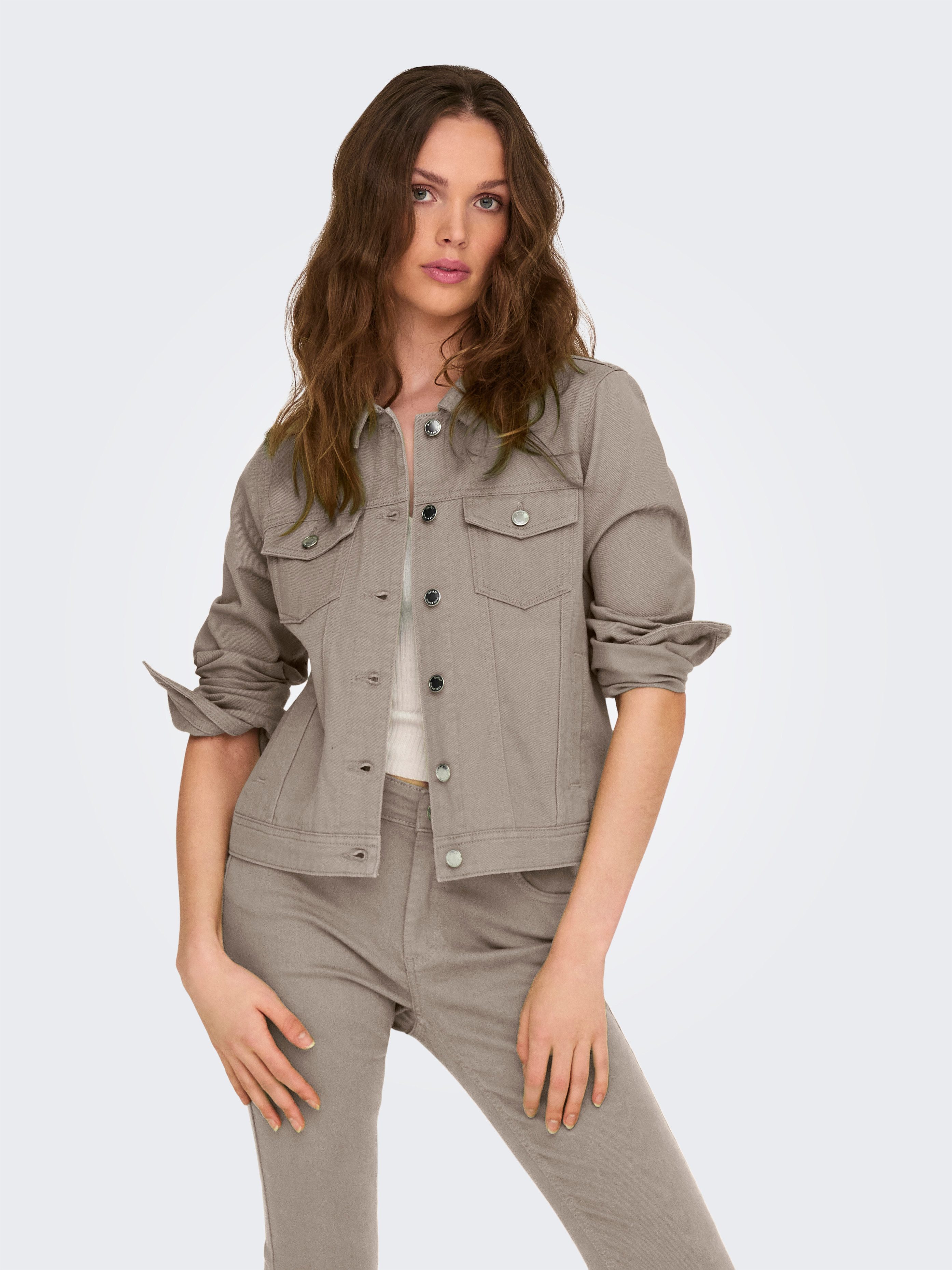 ONLY Jeansjacke ONLTIA L/S COLORED JACKET günstig online kaufen