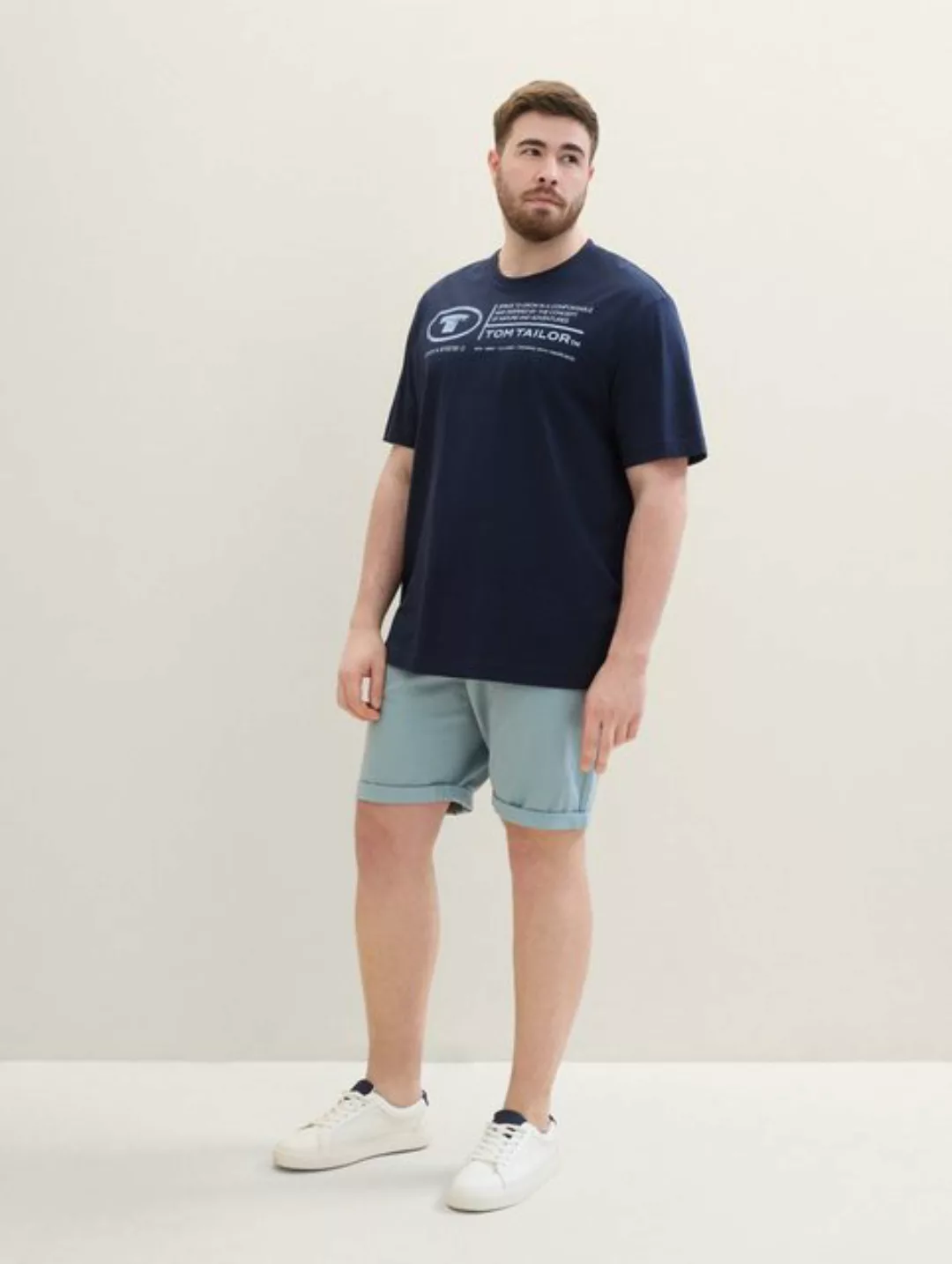 TOM TAILOR PLUS Bermudas Plus - Chino Shorts günstig online kaufen