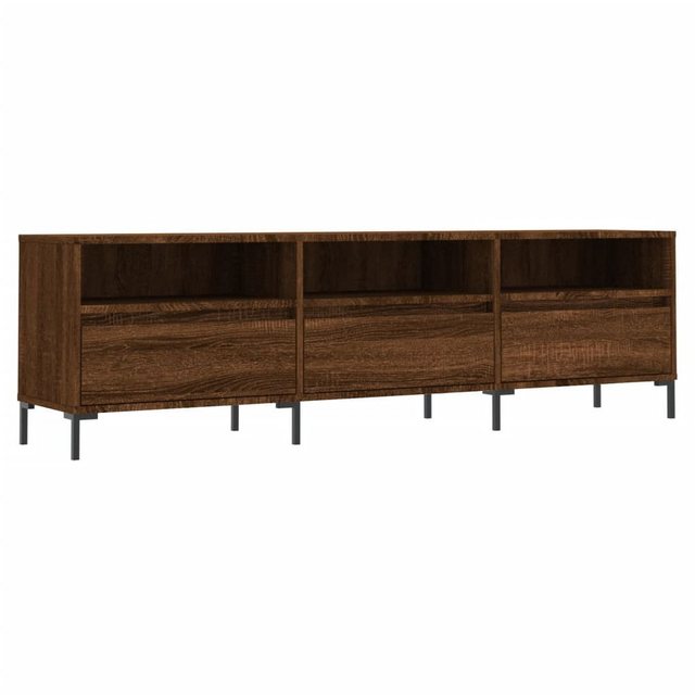 furnicato TV-Schrank Braun Eichen-Optik 150x30x44,5 cm Holzwerkstoff (1-St) günstig online kaufen