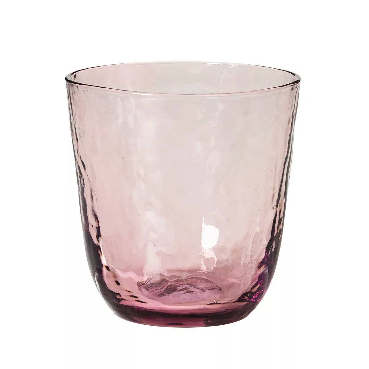 Broste Copenhagen Longdrinkgläser HAMMERED Trinkglas 4tlg. purple 0,335 l ( günstig online kaufen