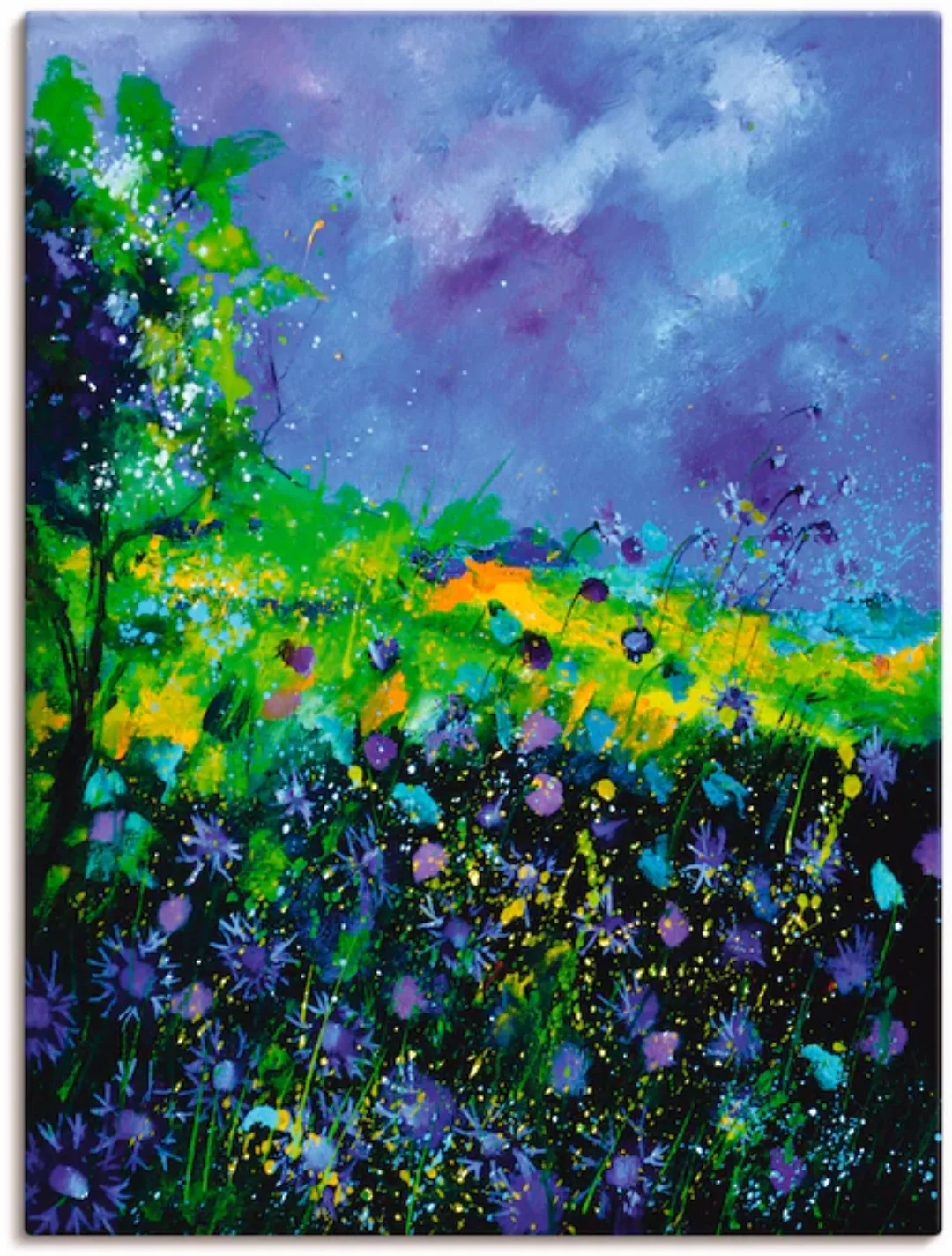 Artland Wandbild »Wilde Blumen«, Blumenwiese, (1 St.), als Leinwandbild, Po günstig online kaufen