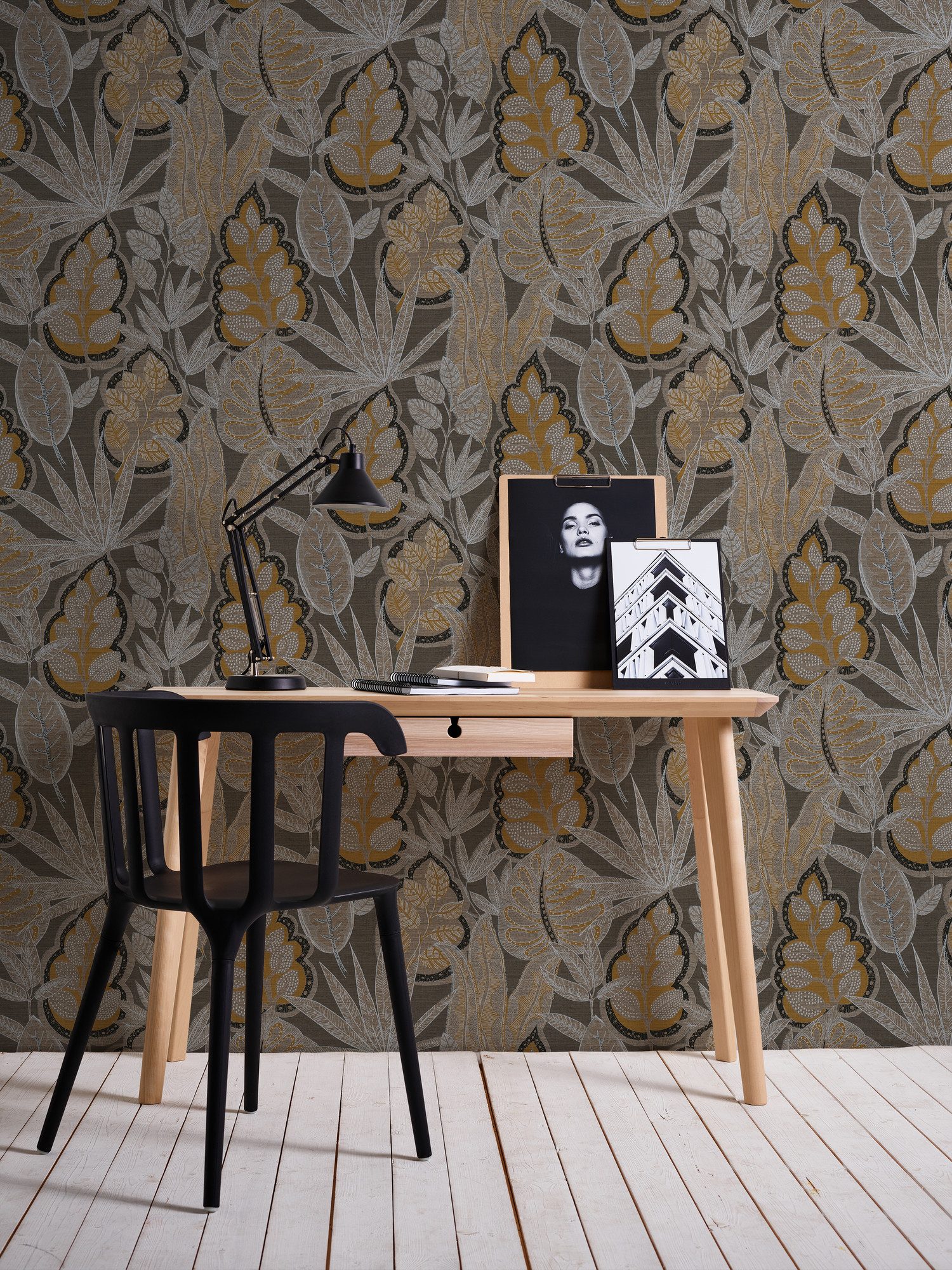 living walls Vliestapete Famous Garden Blätter-Tapete günstig online kaufen