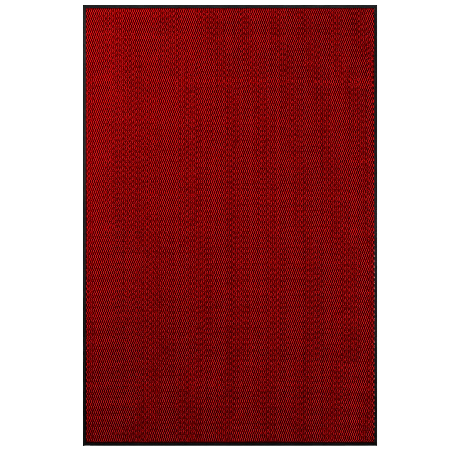 KARAT Schmutzfangmatte SKY Novo Einzigartiger TPE-Rücken Rot 60 x 90 cm günstig online kaufen