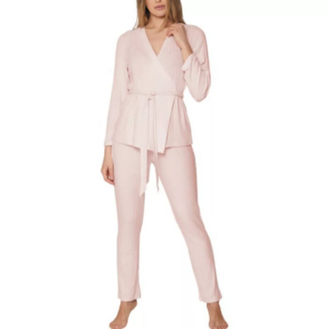 Admas  Pyjamas/ Nachthemden Schlafanzug Indoor-Outfit Hose Oberteil Zweirei günstig online kaufen