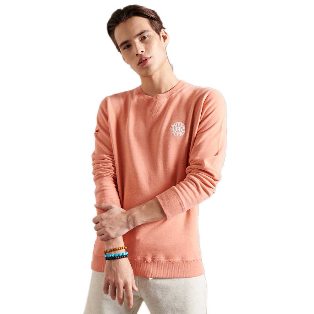 Superdry La Beach Sfg Crew Pullover M Cali Coral günstig online kaufen