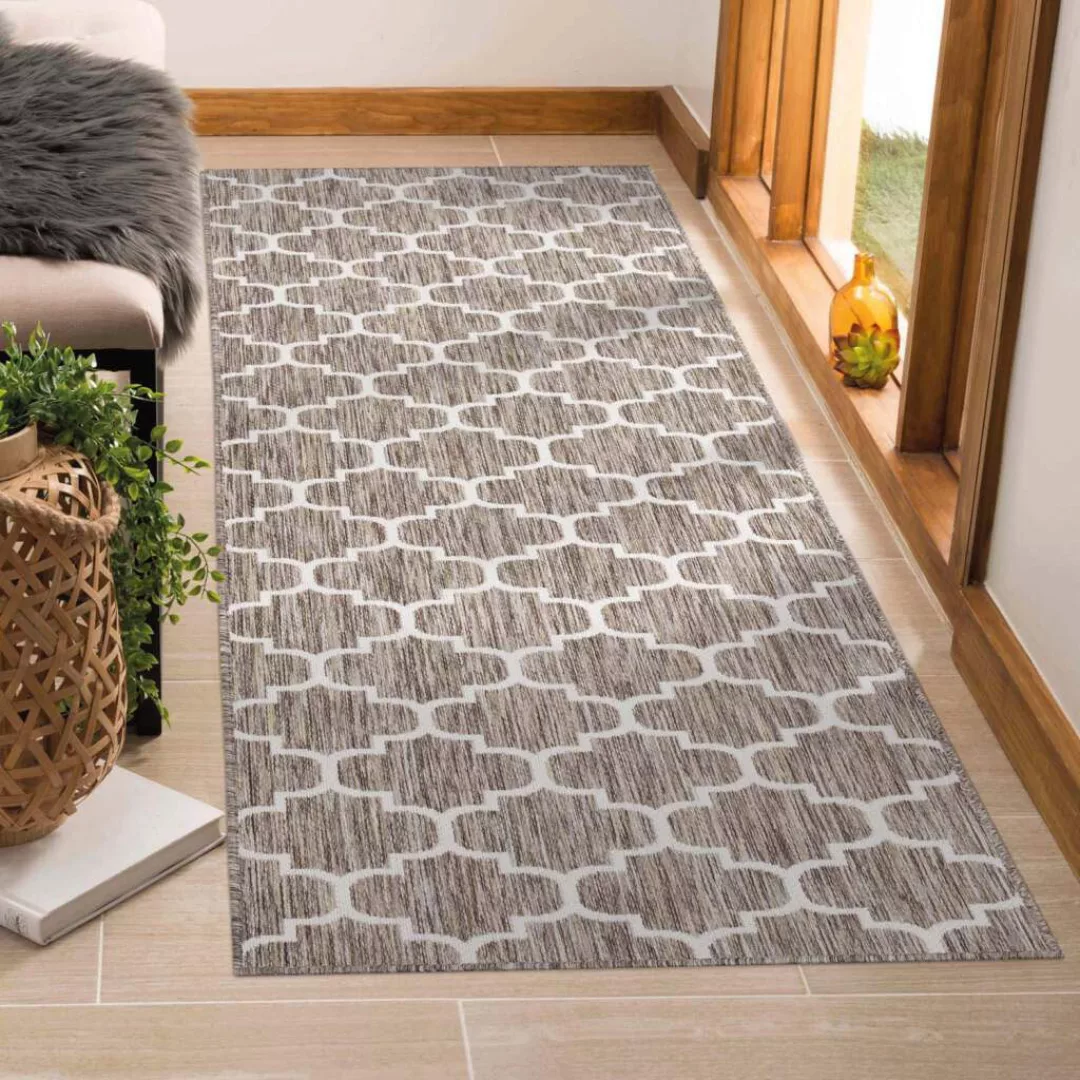 Carpet City Läufer »Outdoor 462«, rechteckig, UV-beständig, Flachgewebe, au günstig online kaufen