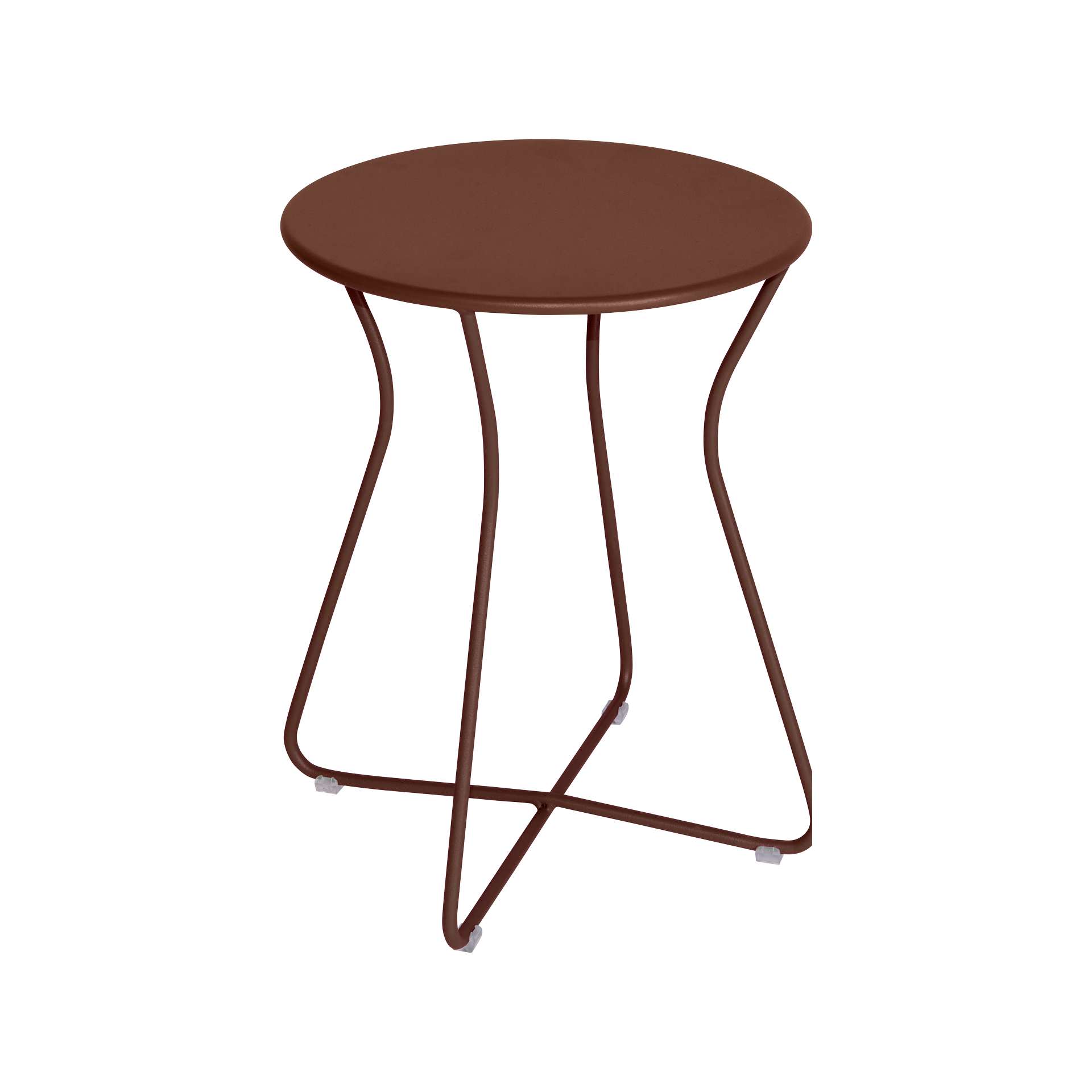 Cocotte Outdoor Hocker / Beistelltisch Ockerrot günstig online kaufen