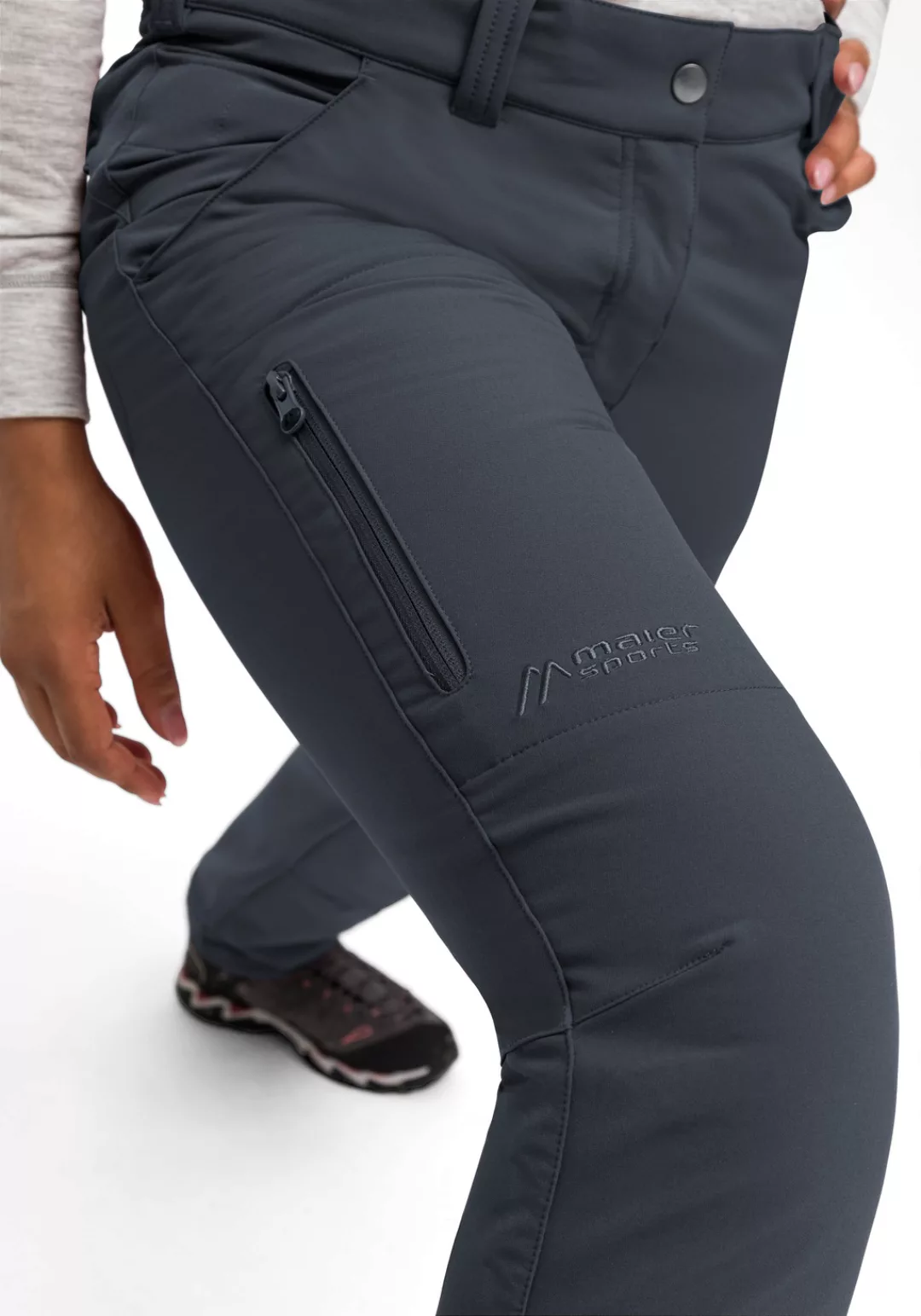 Maier Sports Outdoorhose Helga Da-Hose el. GRAPHITE günstig online kaufen