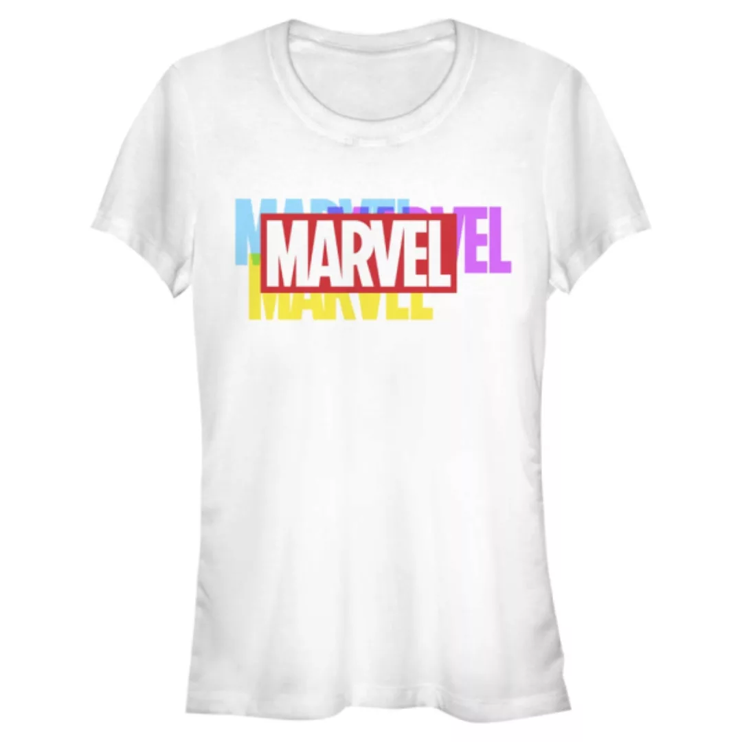 Marvel - Logo CMY - Frauen T-Shirt günstig online kaufen