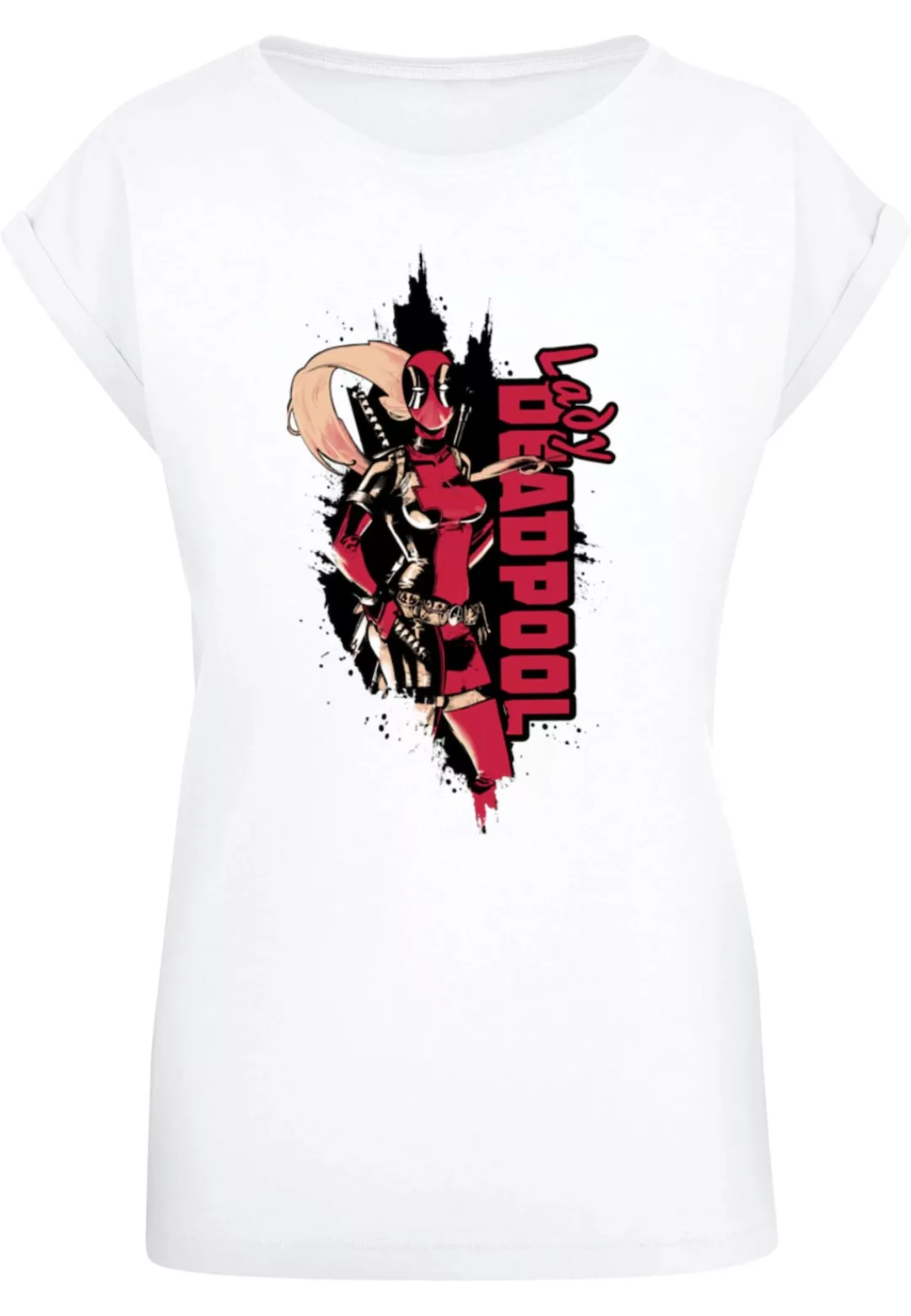 ABSOLUTE CULT T-Shirt "ABSOLUTE CULT Damen Ladies Deadpool - Lady Deadpool günstig online kaufen